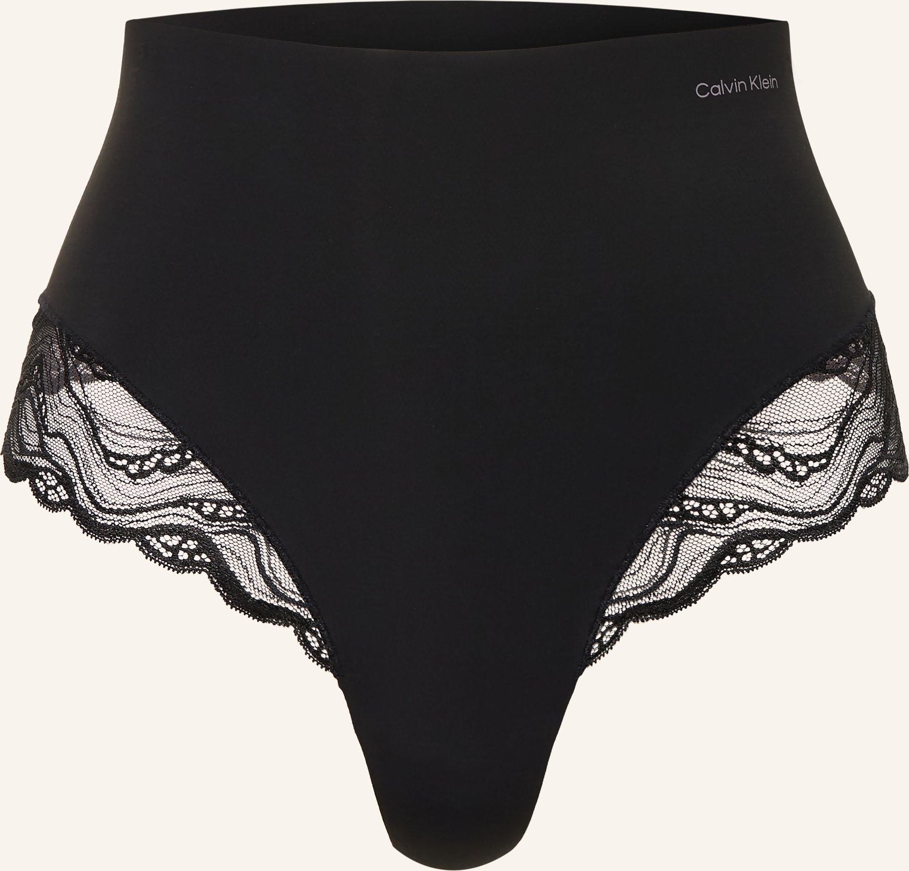 Calvin Klein Shape-String Sensual Stretch Lace schwarz