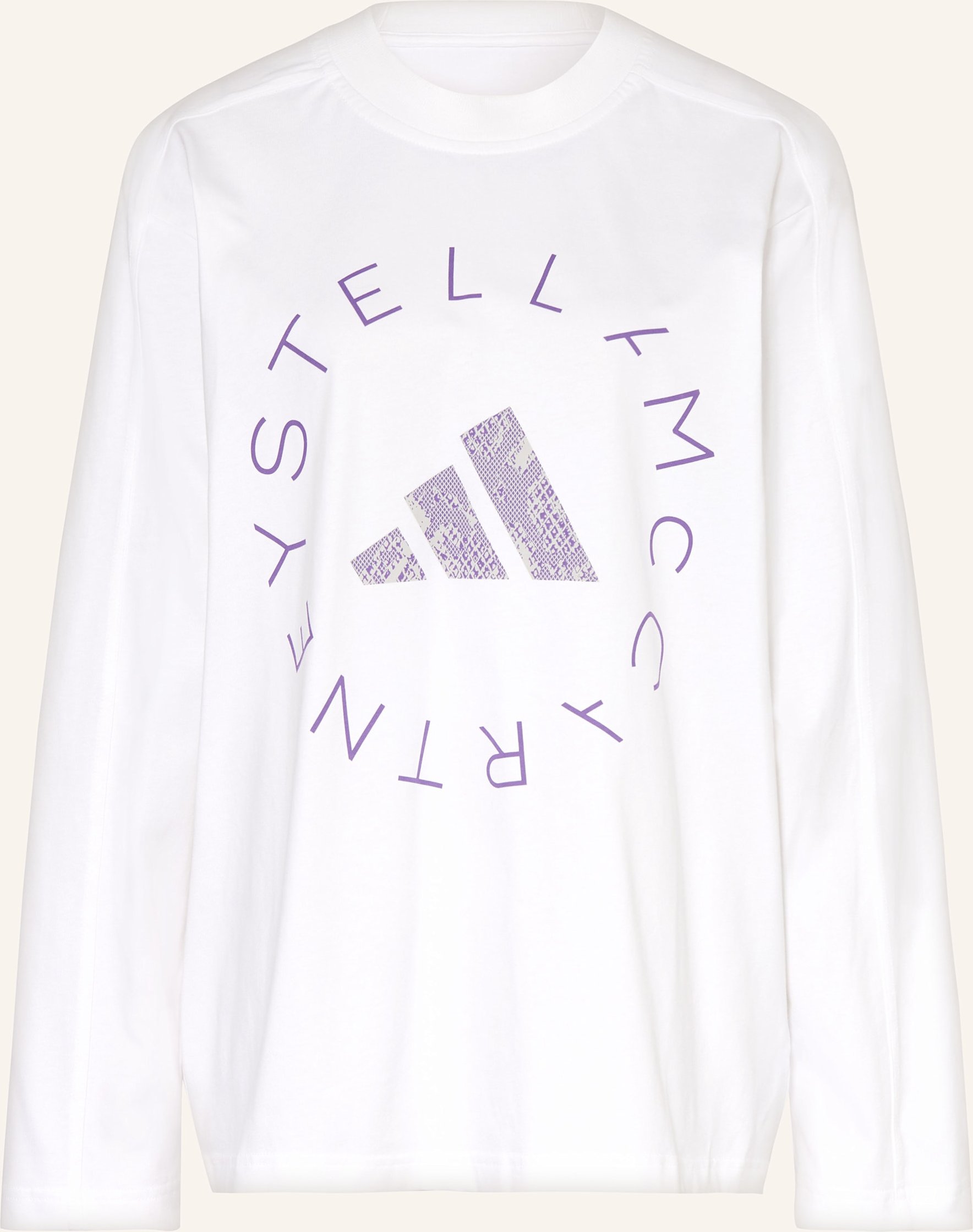 Thumbnail - Adidas By Stella Mccartney Longsleeve Adidas By Stella Mccartney Oversized Graphic weiss
