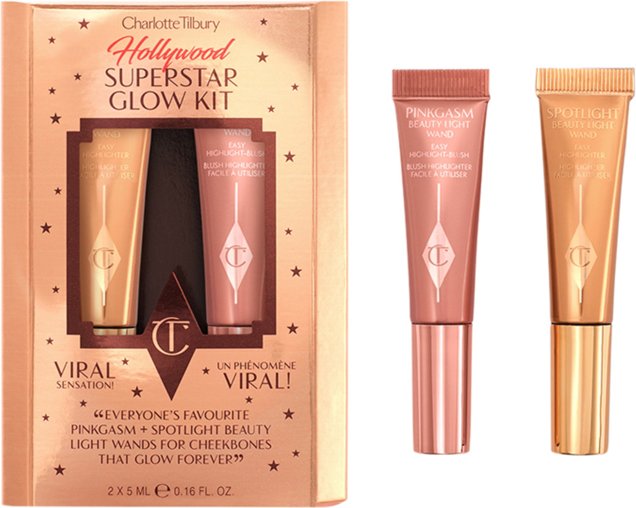 Charlotte Tilbury Hollywood Superstar Glow Kit Make-up Set 10 ml