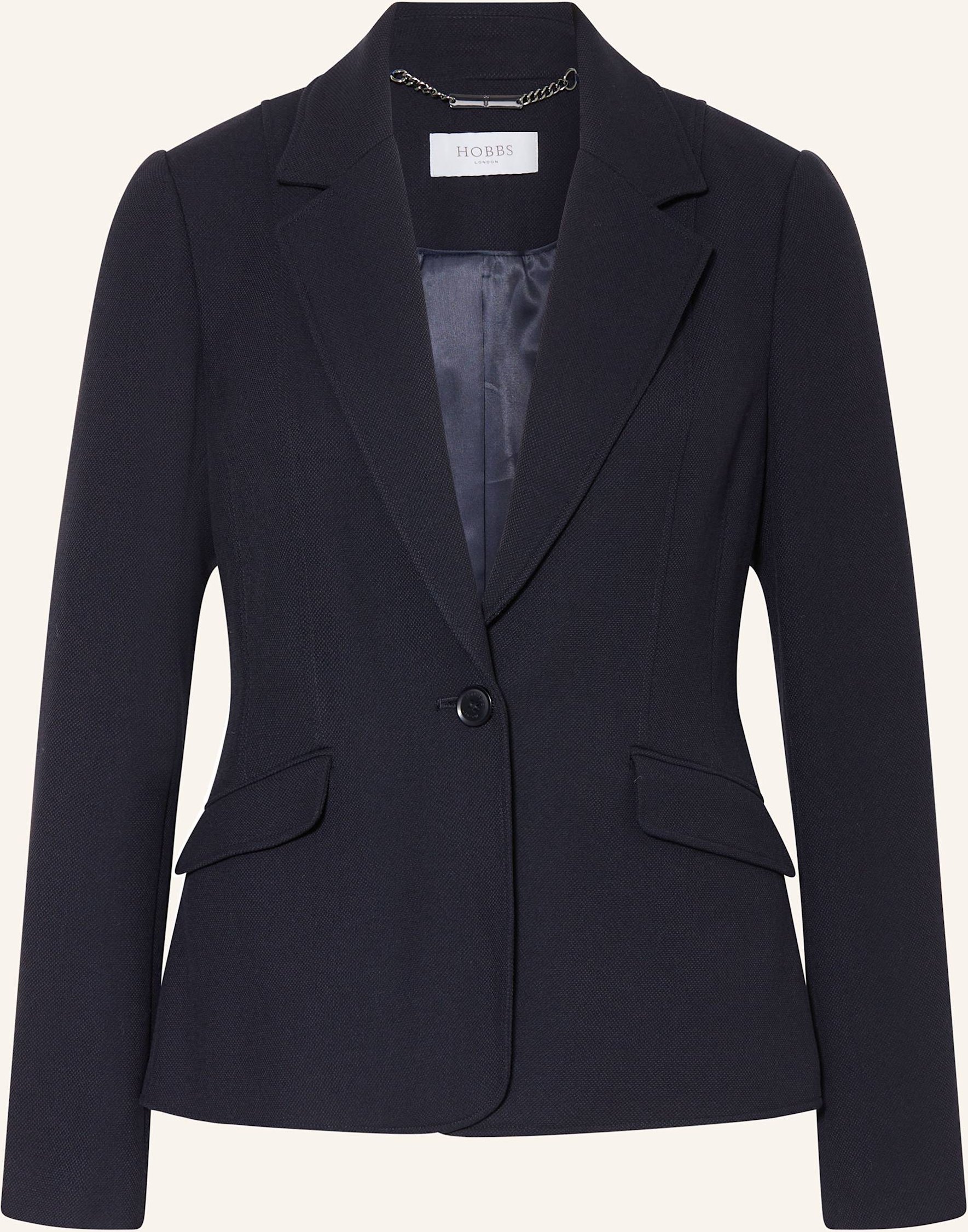 Hobbs Piqué-Blazer Ivy blau