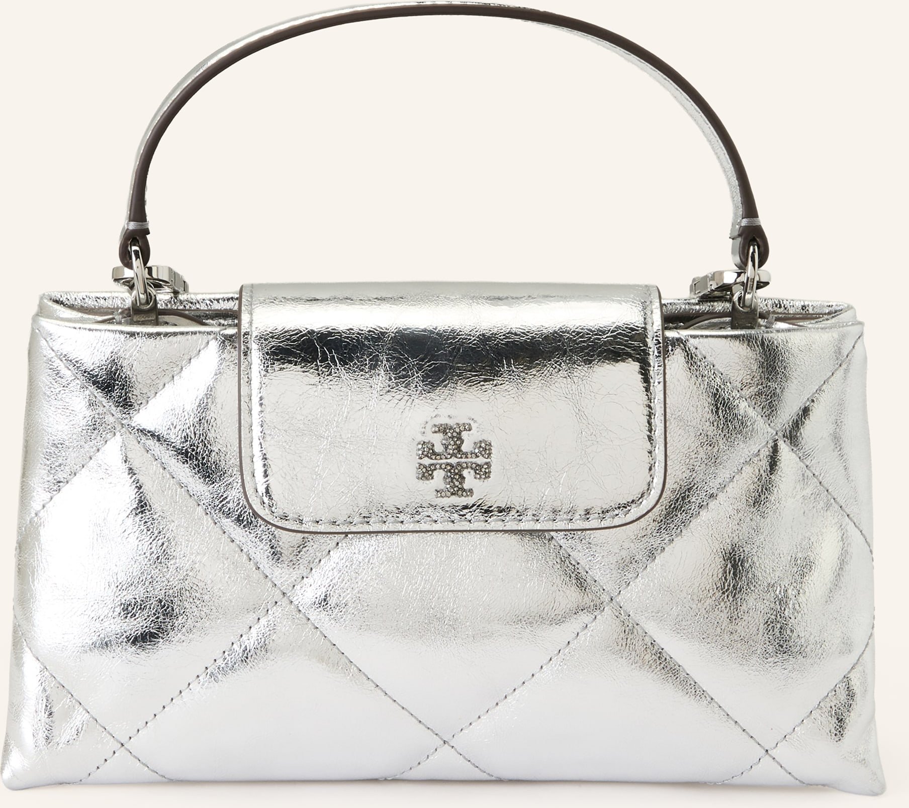 Tory Burch Handtasche Kira silber