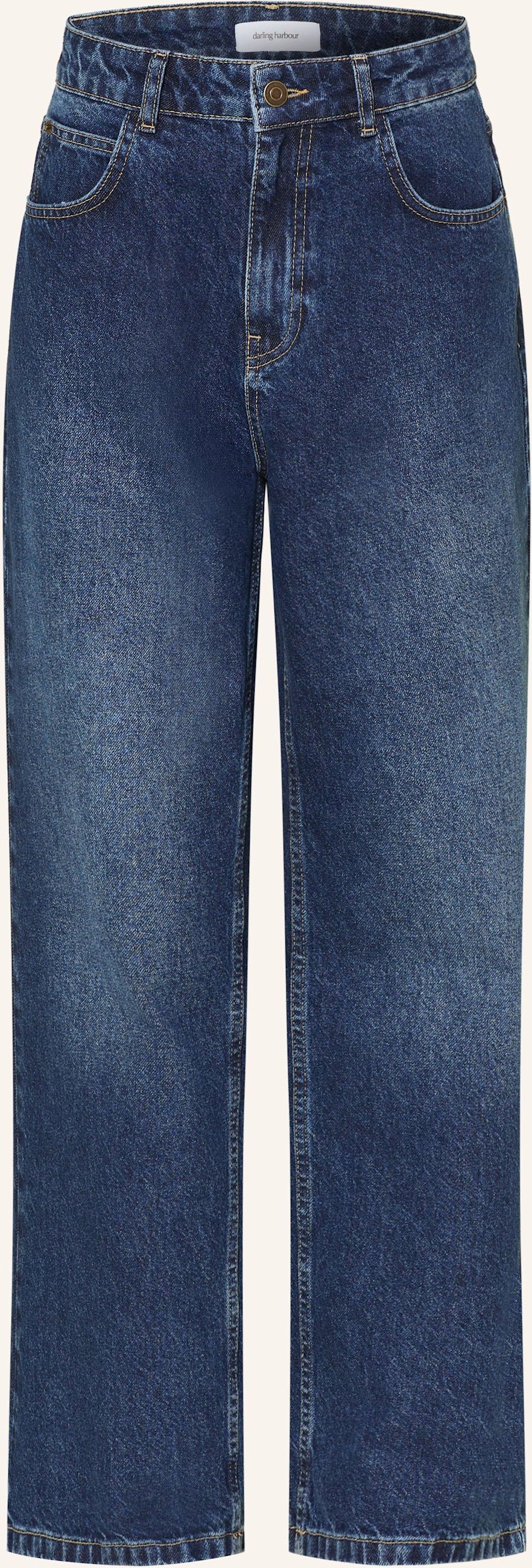 Darling Harbour Wide Leg Jeans blau