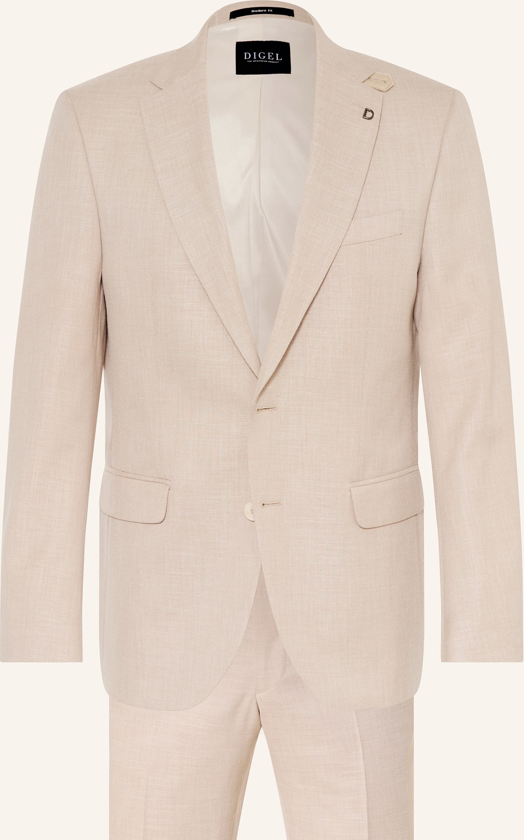 Digel Anzug Daren-V-G Modern Fit beige