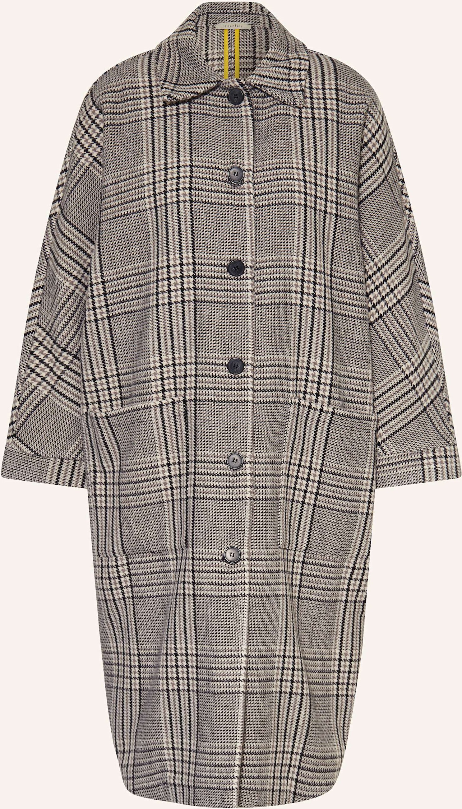 Lilienfels Oversized-Mantel grau