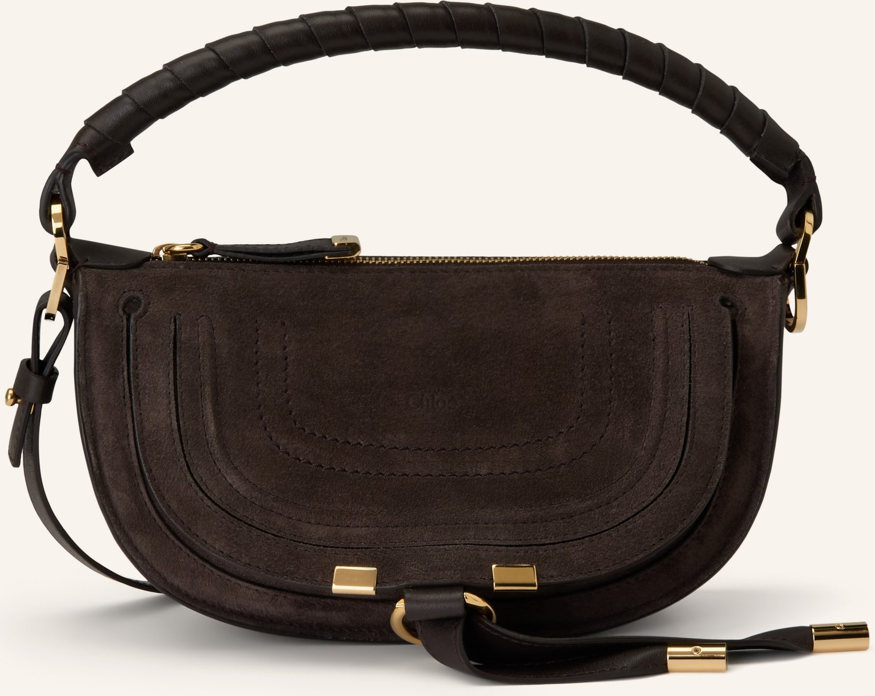 Chloé Handtasche Marcie Mini braun