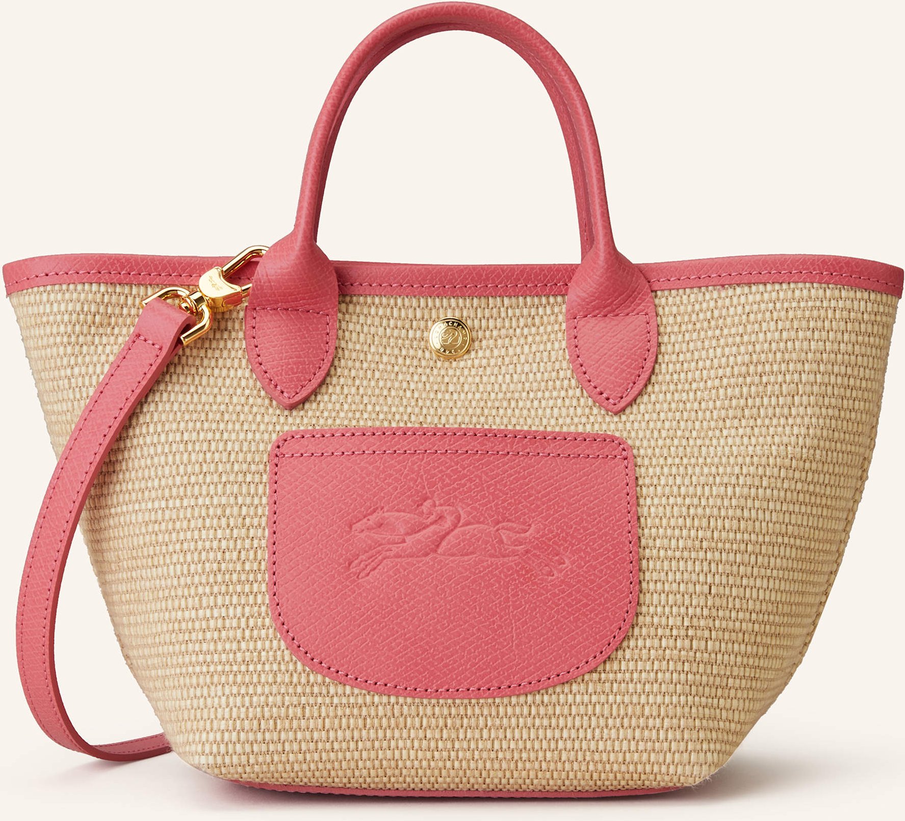 Longchamp Shopper Panier Small beige