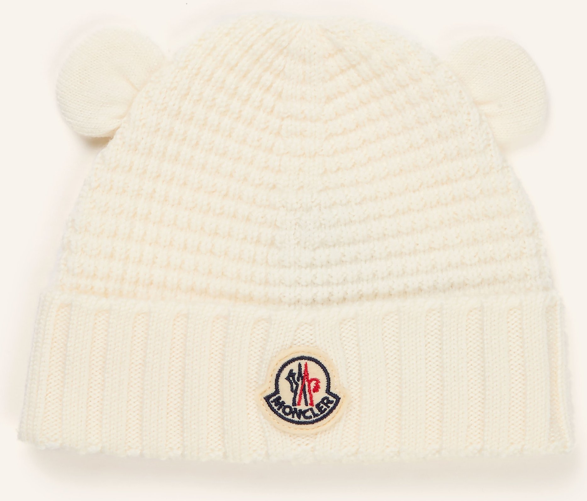 Moncler Enfant Mütze weiss