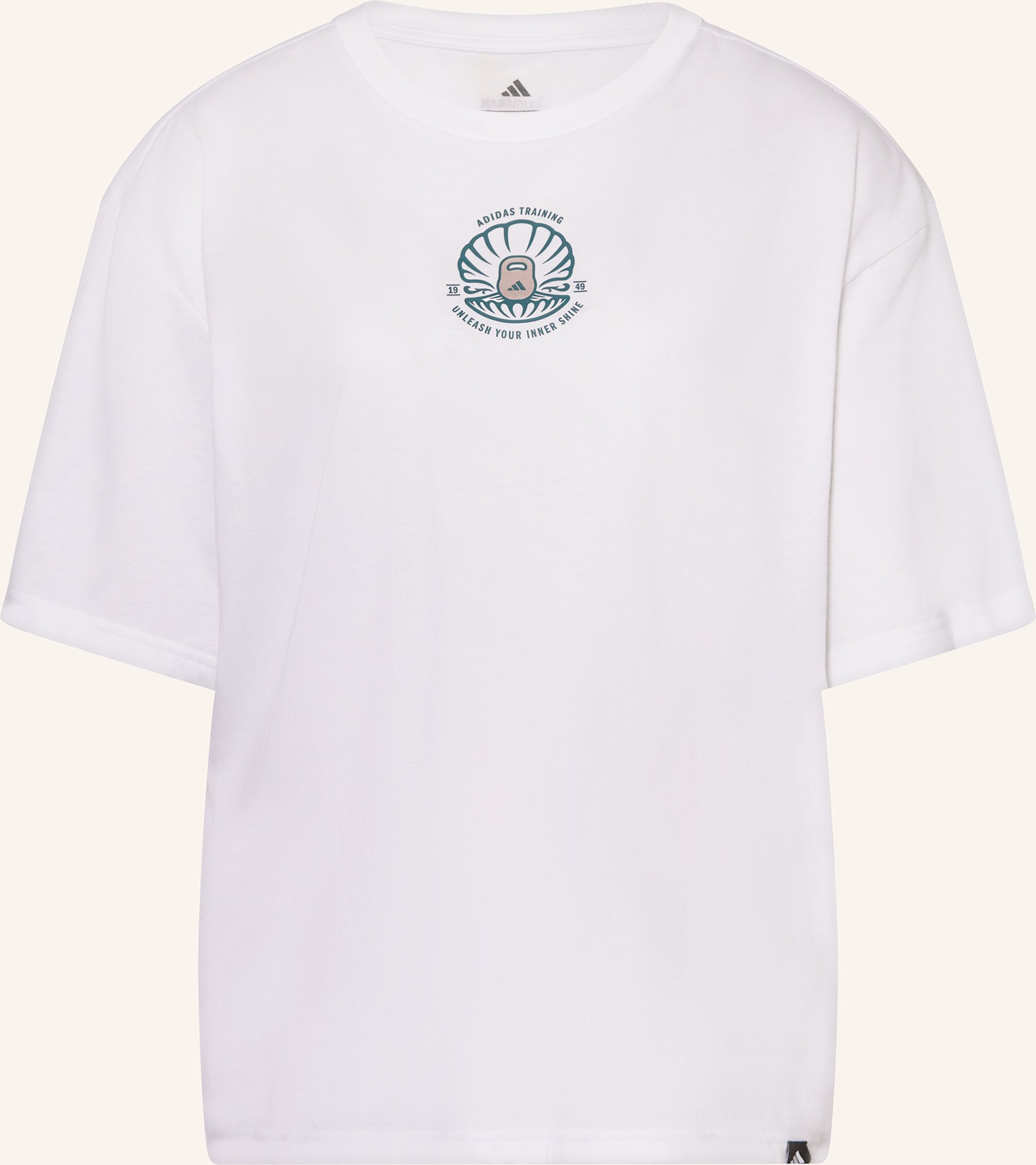 Adidas T-Shirt Climacool Strength Training Graphic weiss