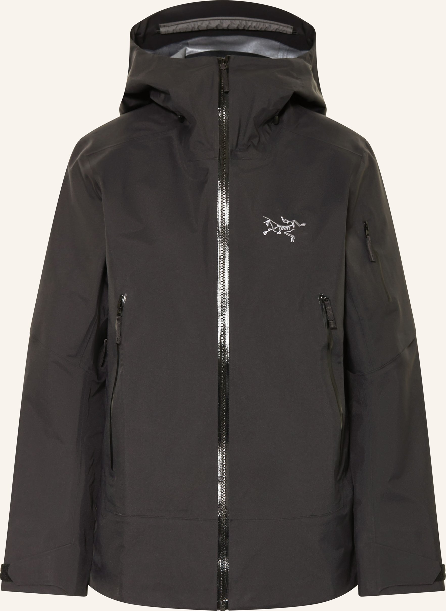 Arc'teryx Hardshell-Skijacke Sentinel schwarz