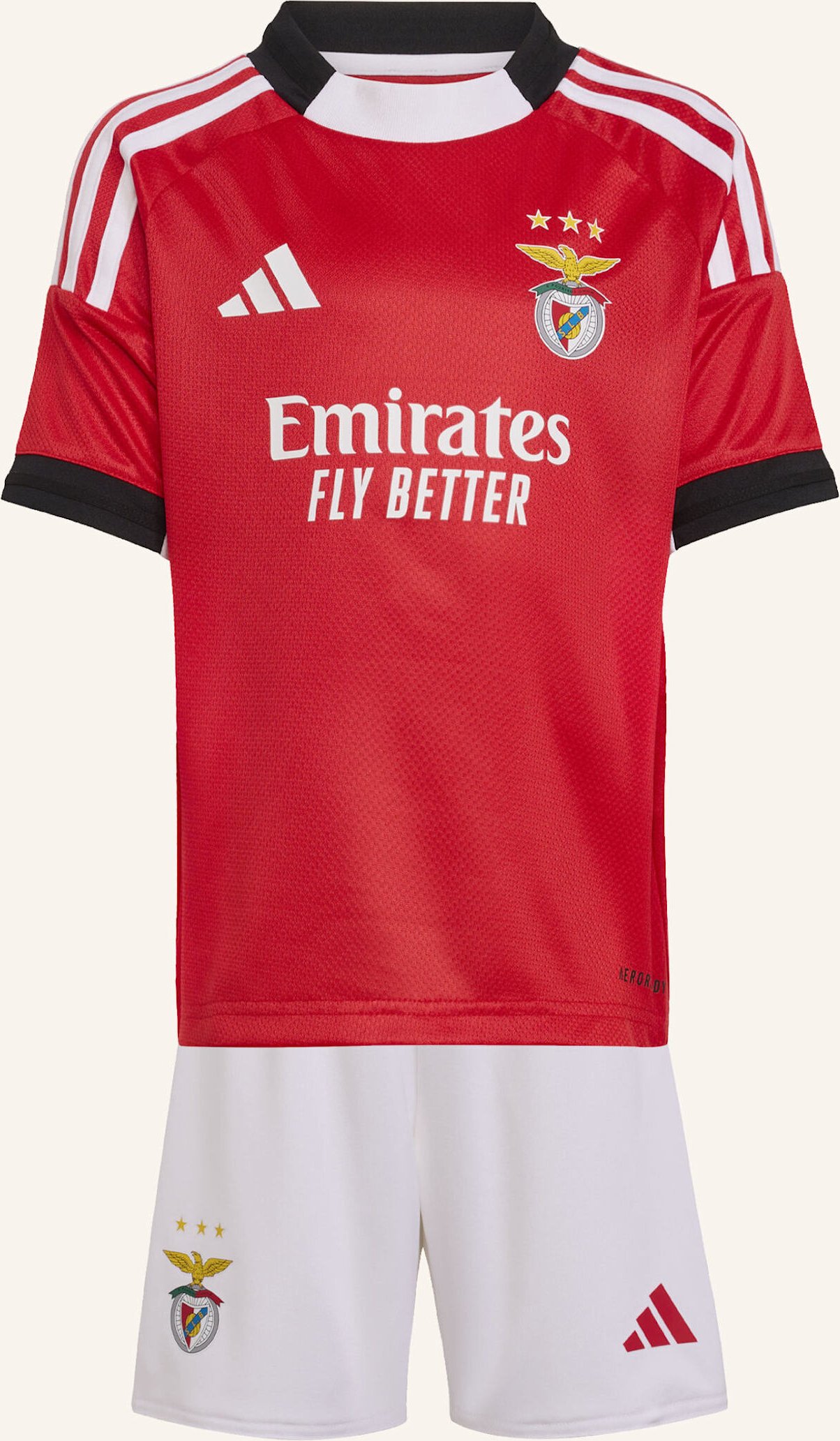 Thumbnail - Adidas Benfica Lissabon 25/26 Kids Mini-Heimausrüstung rot