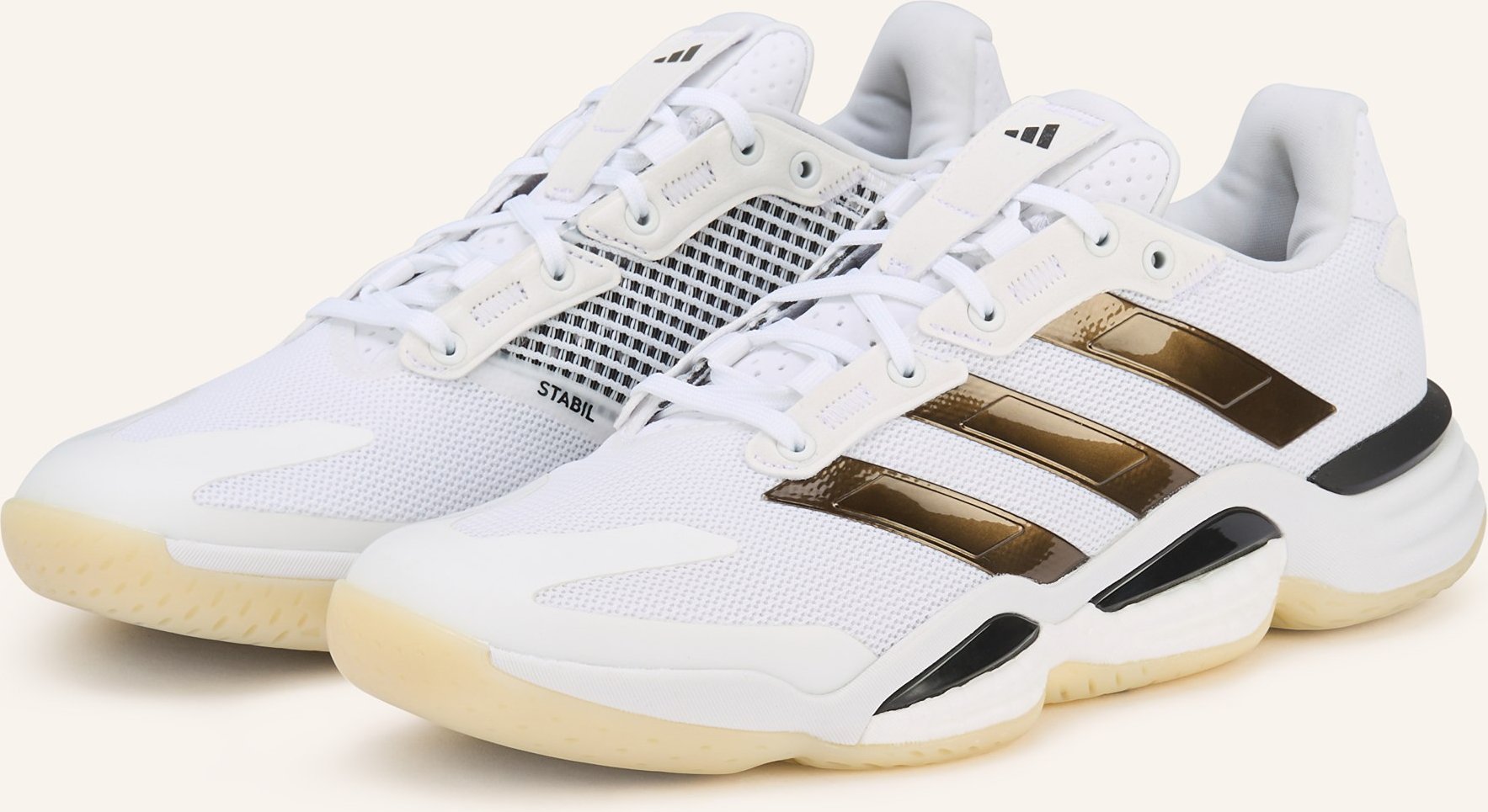 Adidas Indoorschuhe Stabil 16 weiss