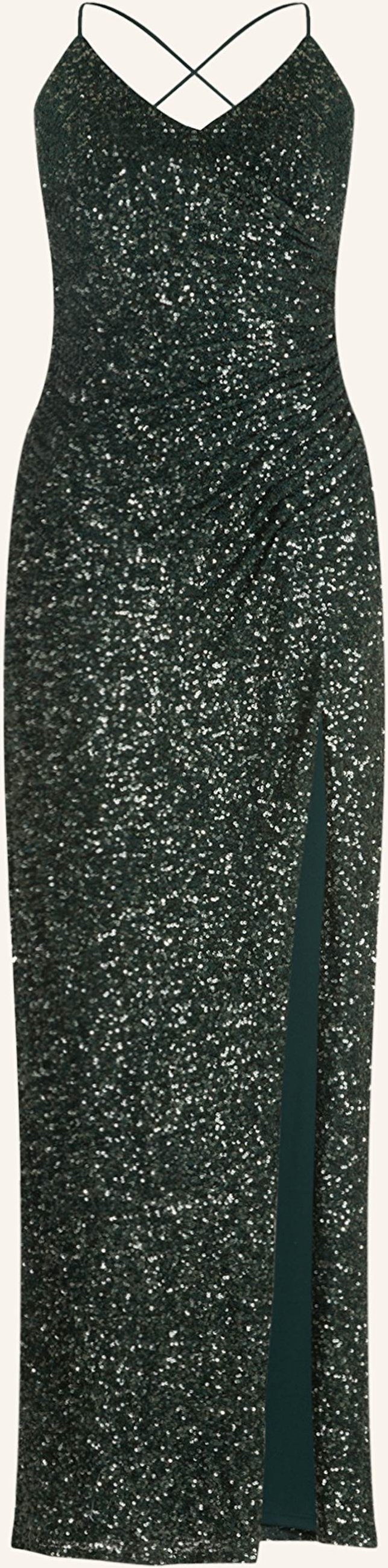 Vm Vera Mont Abendkleid Mit Pailletten gruen