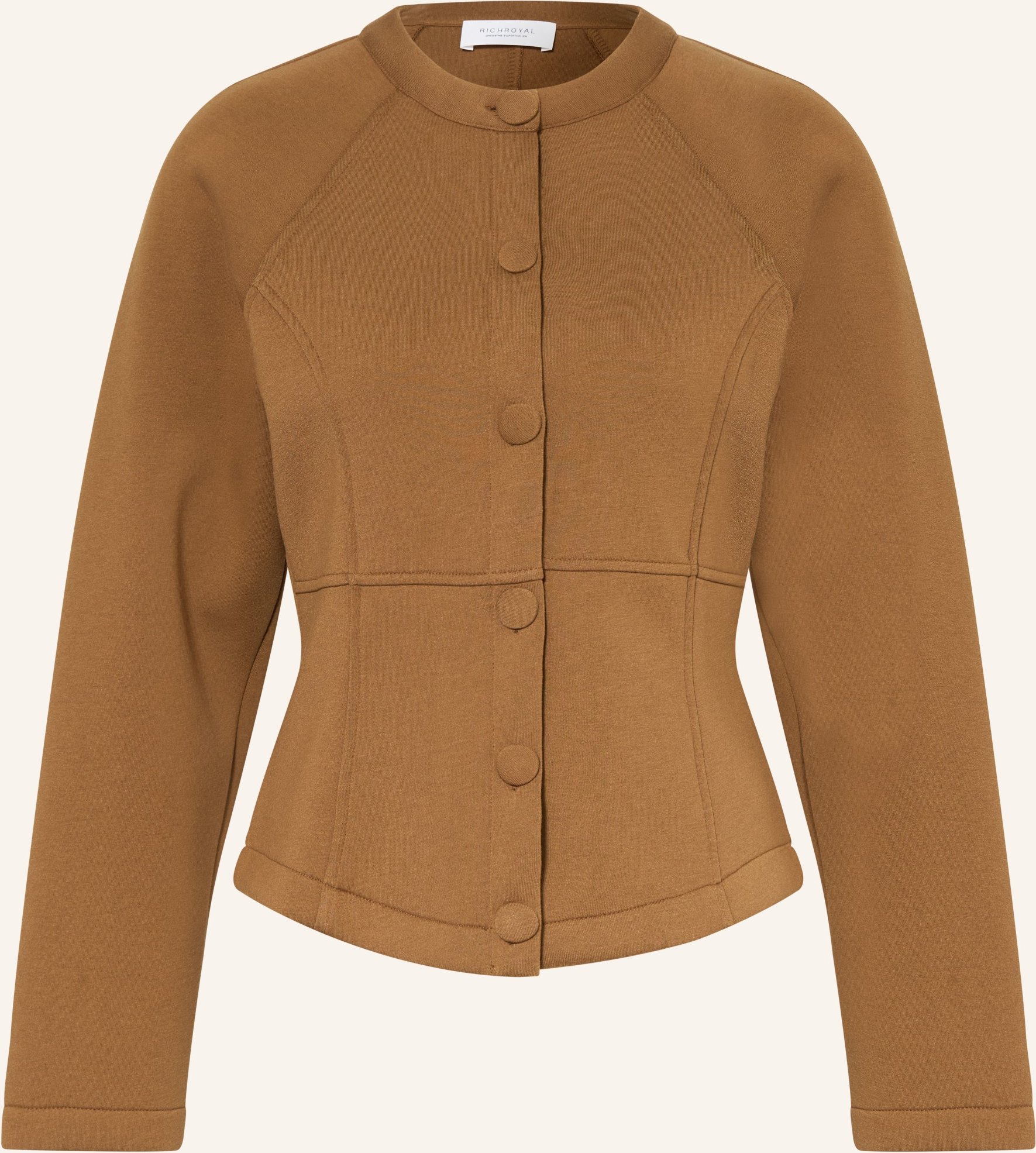 Rich & Royal Kastenjacke braun