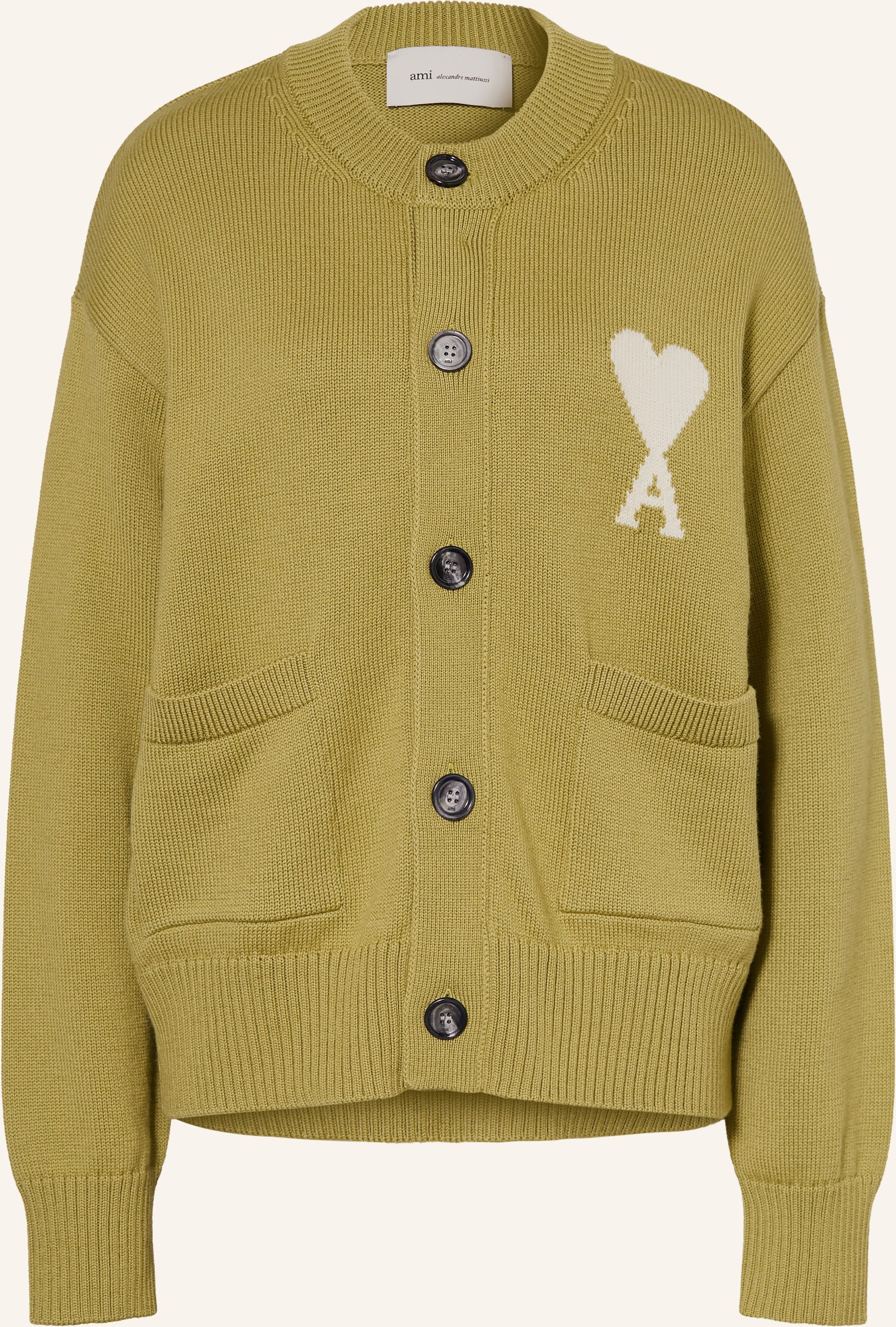 Ami Paris Strickjacke gruen