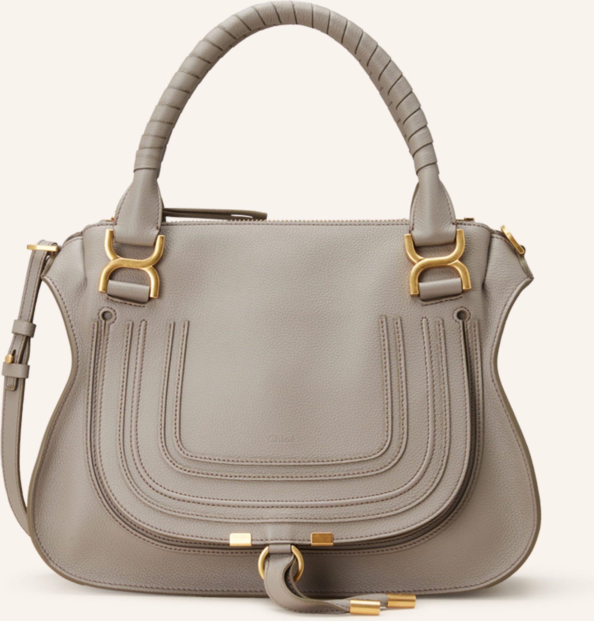 Chloé Handtasche Marcie grau