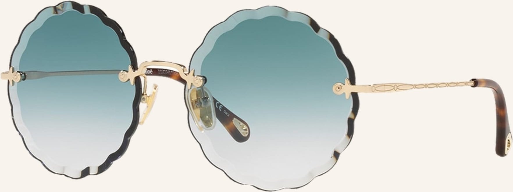 Chloé Sonnenbrille Ch 0047s gold