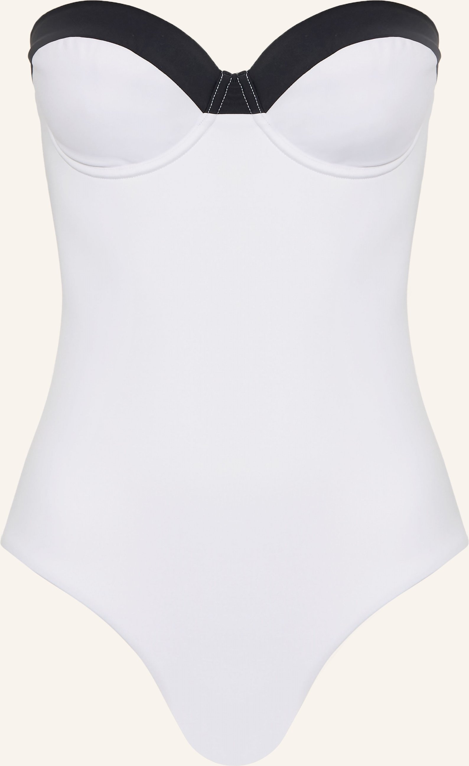 Jets Australia Bandeau-Badeanzug Eternal weiss