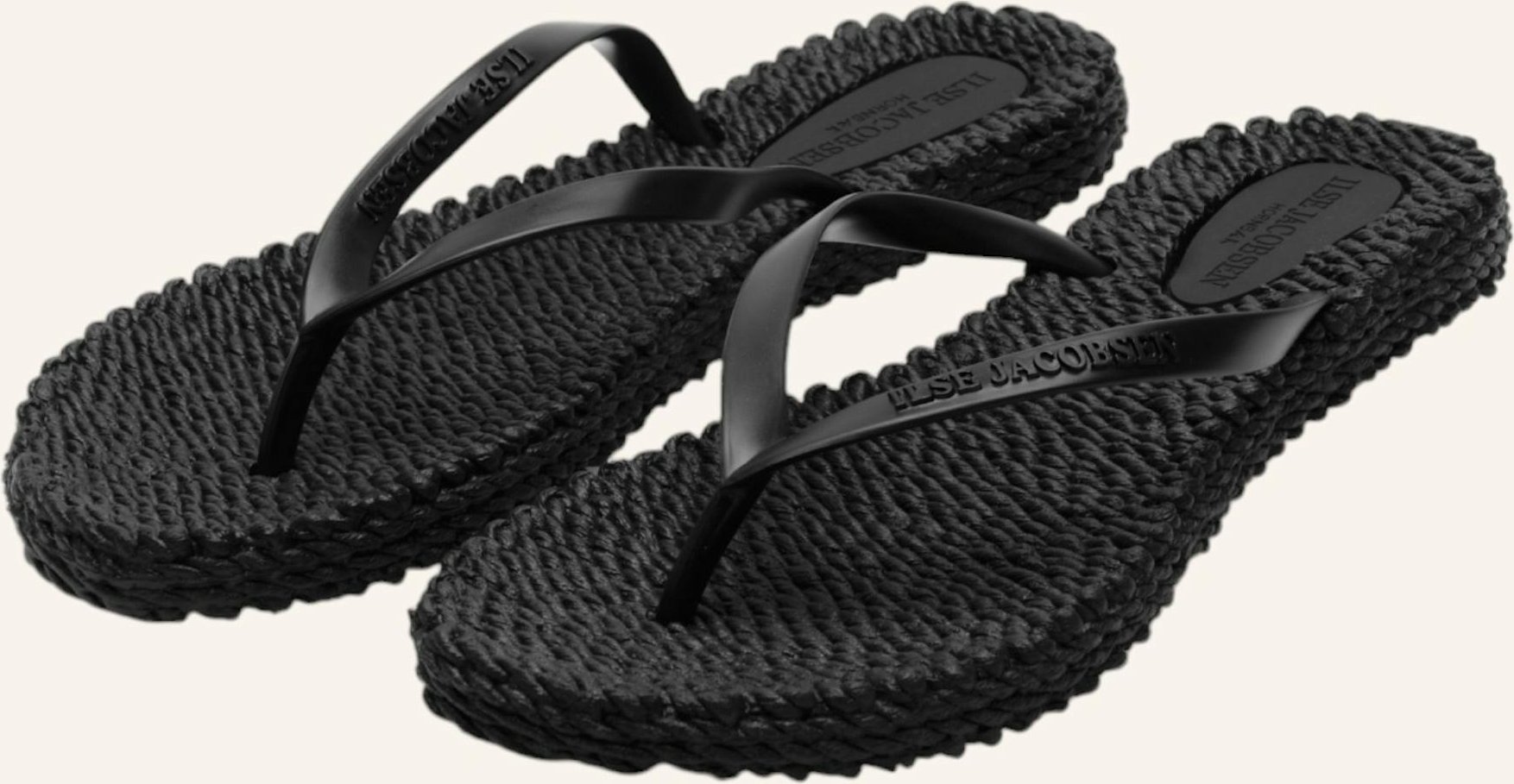 Ilse Jacobsen Zehentrenner cheerful02 schwarz