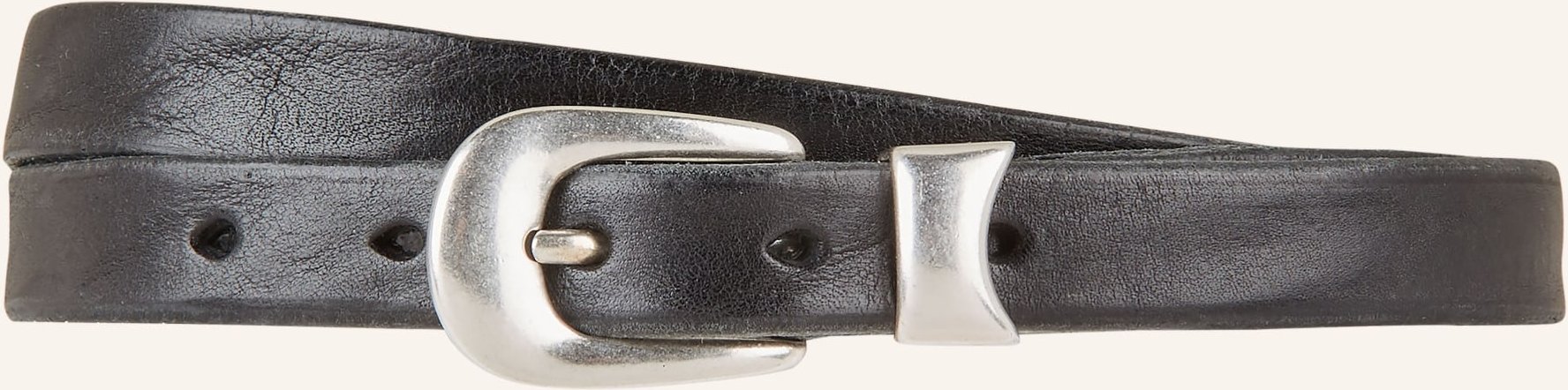 Our Legacy Ledergürtel schwarz