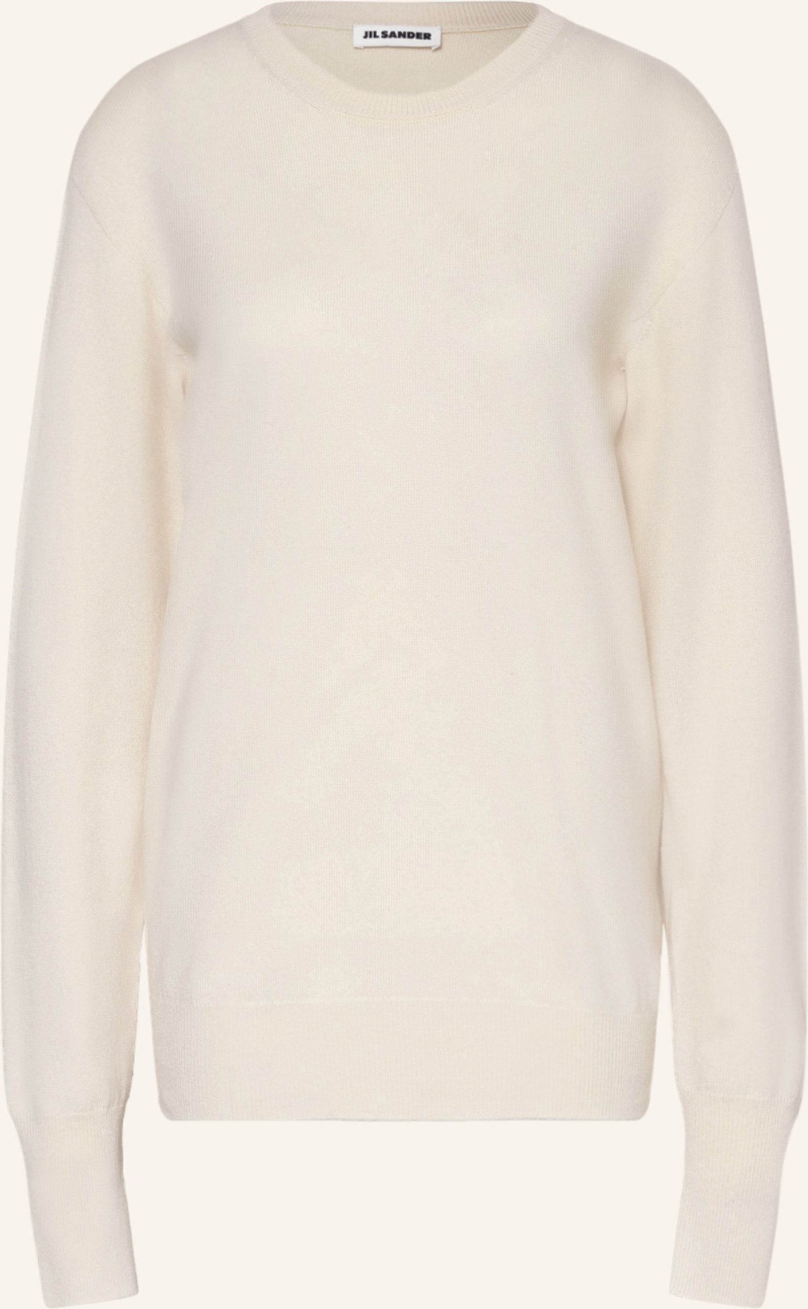 Jil Sander Cashmere-Pullover beige