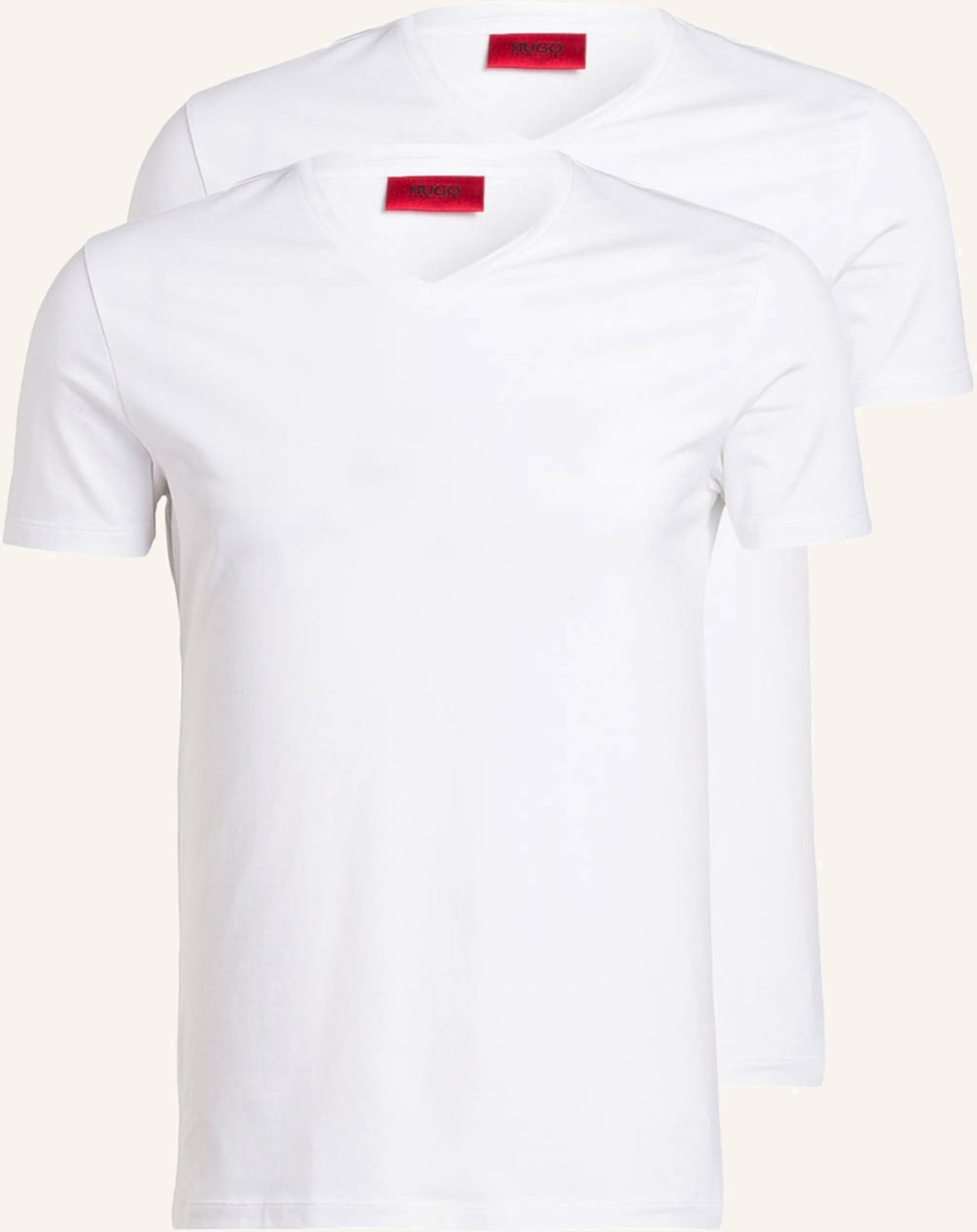 Hugo 2er-Pack V-Shirts weiss