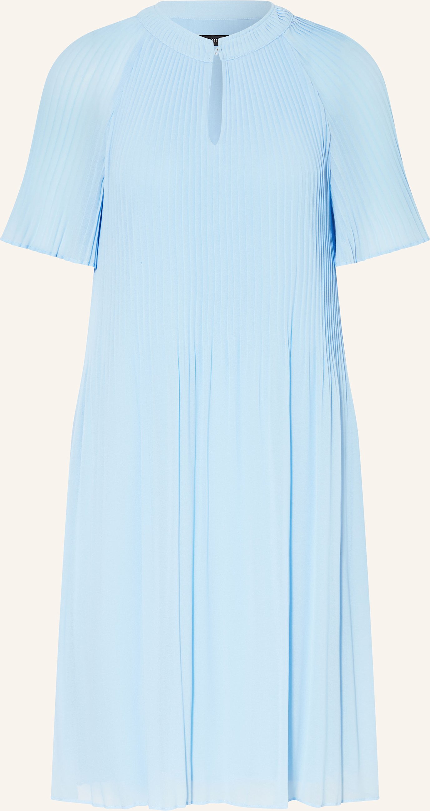 Thumbnail - Comma Plisseekleid blau