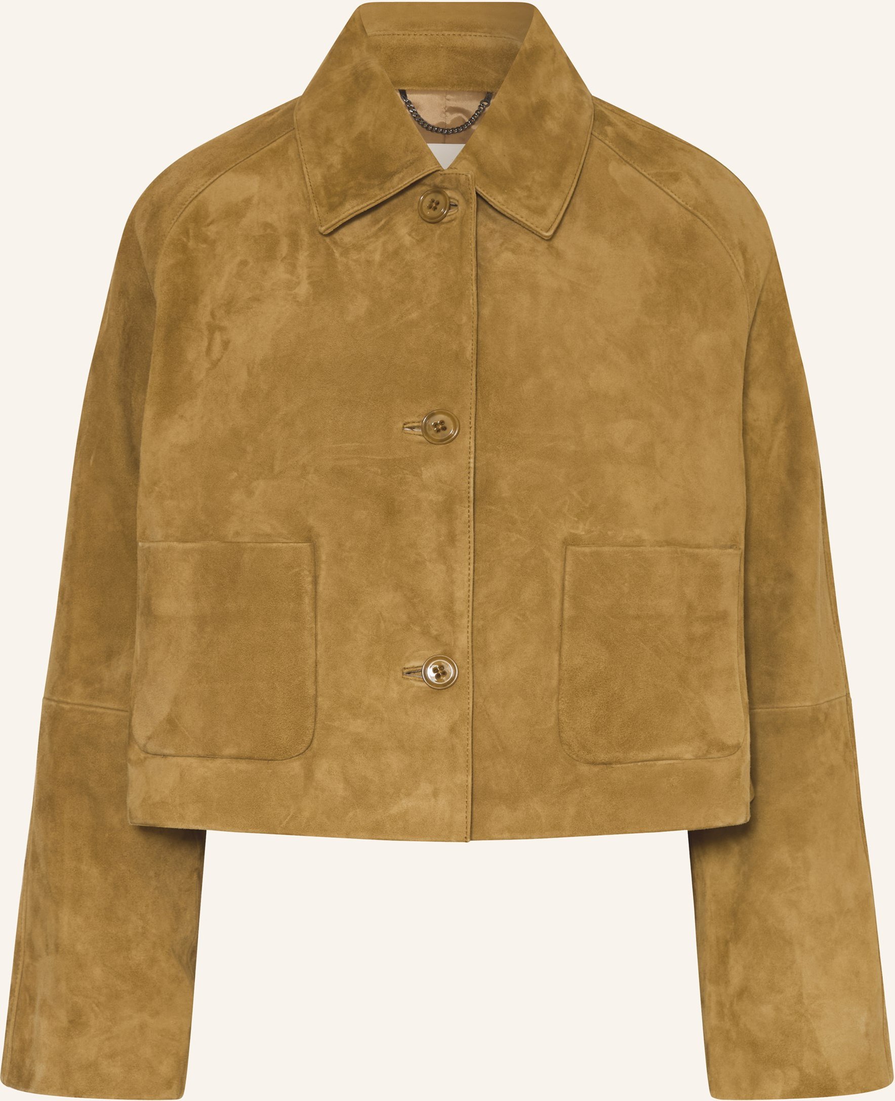 Dorothee Schumacher Lederjacke Soft Touch beige