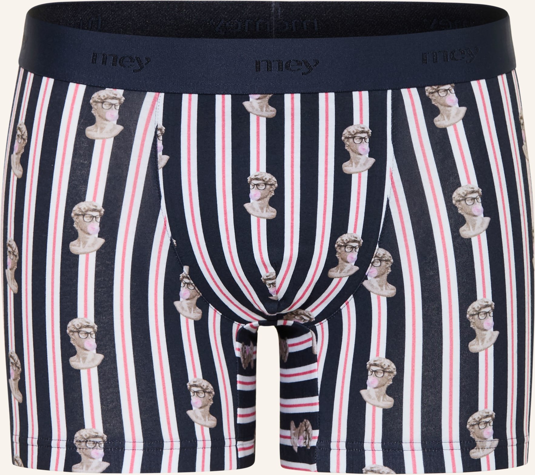Mey Boxershorts Serie Marble Muse blau