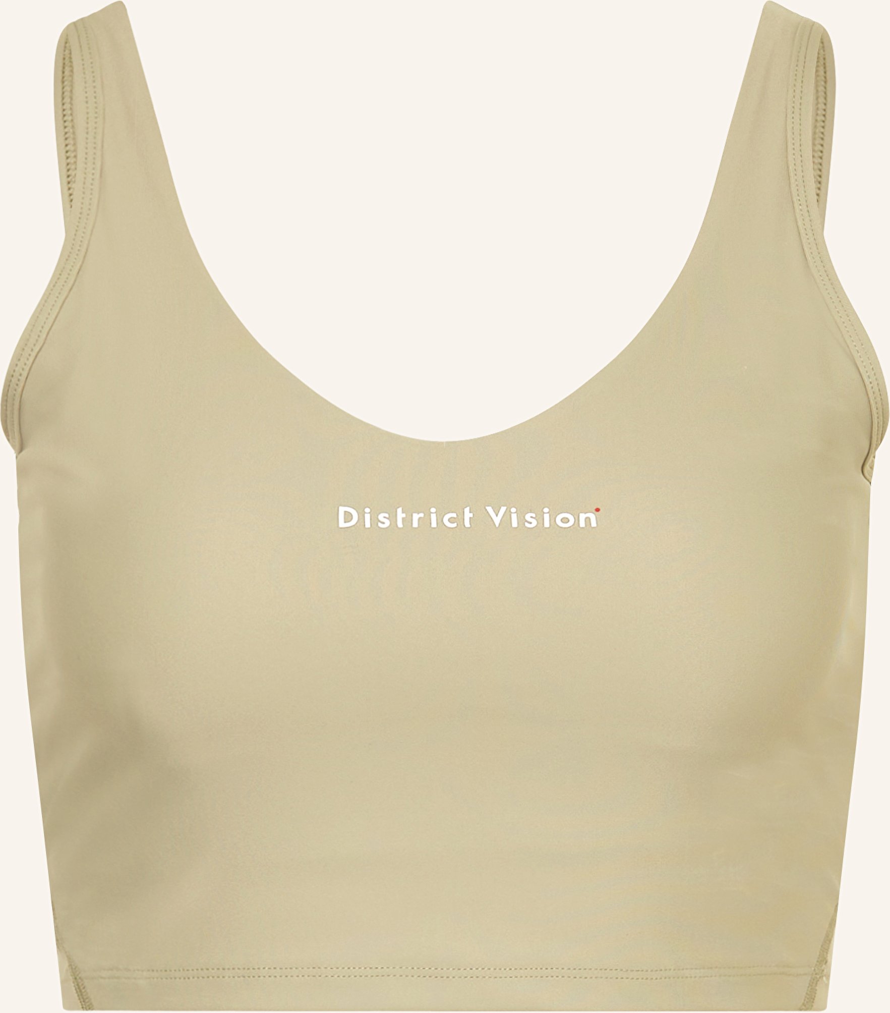 District Vision Sport-Bh Twin Layered Long Line gruen