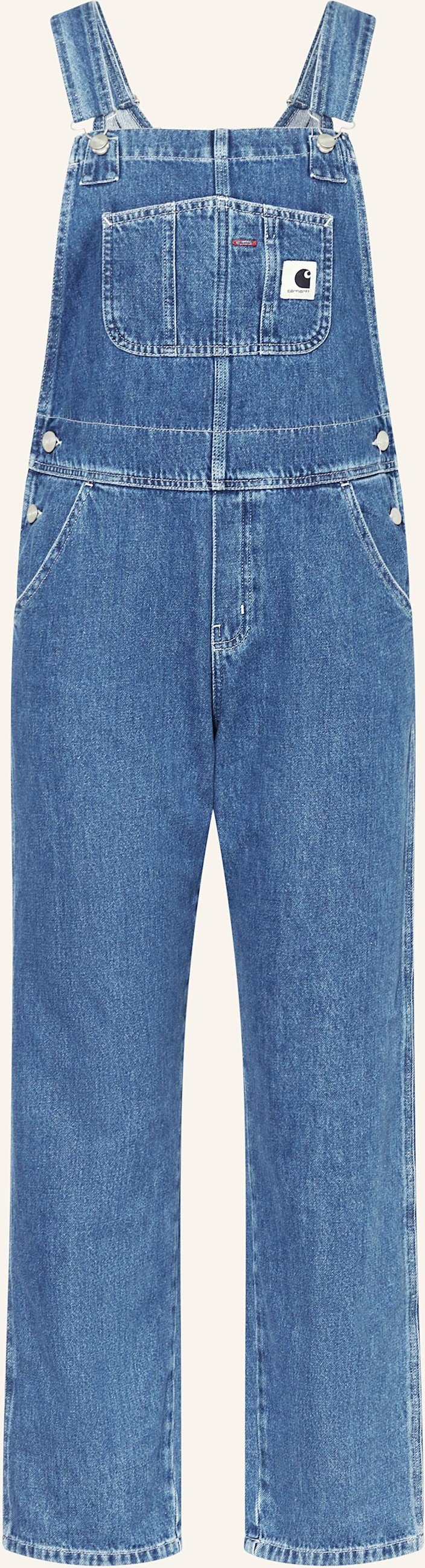 Carhartt Wip Jeans-Latzhose Bib blau