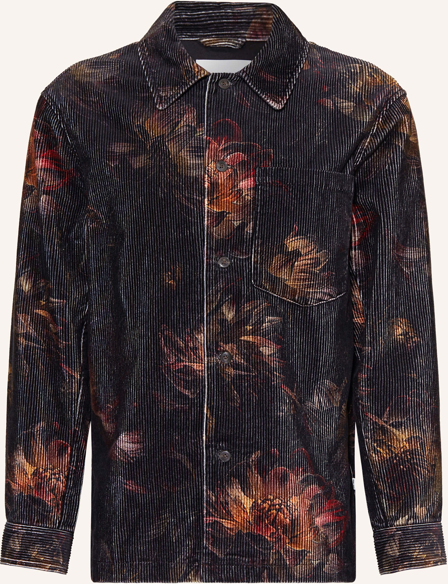 Thumbnail - Nn.07 Cord-Overjacket Blaze schwarz