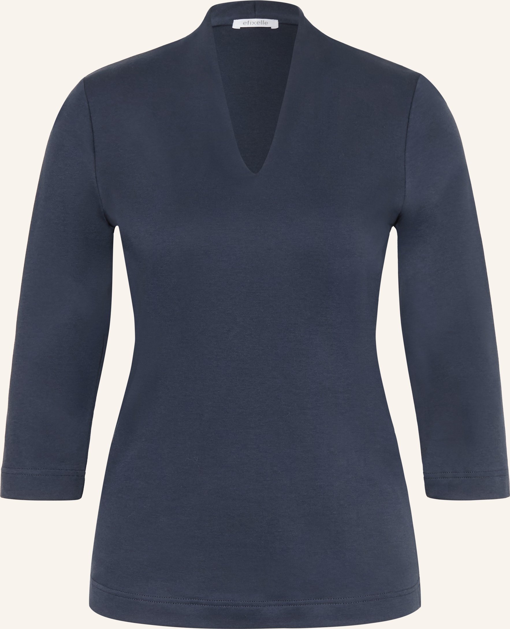 Efixelle Shirt Mit 3/4-Arm blau