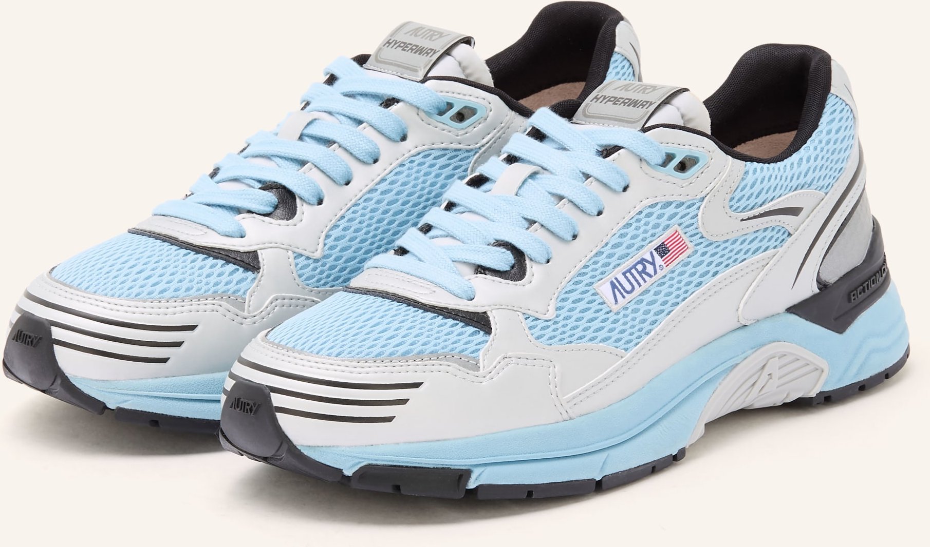 Autry Sneaker Hyperway Low Mv blau