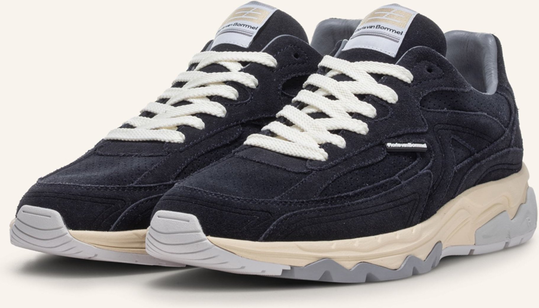 Floris Van Bommel Sneaker De Rezer 02 blau