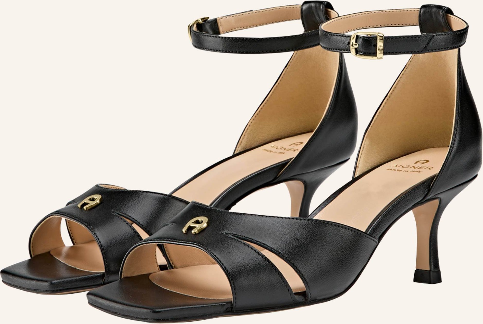 Aigner Heel Sandal Jolie 6a schwarz