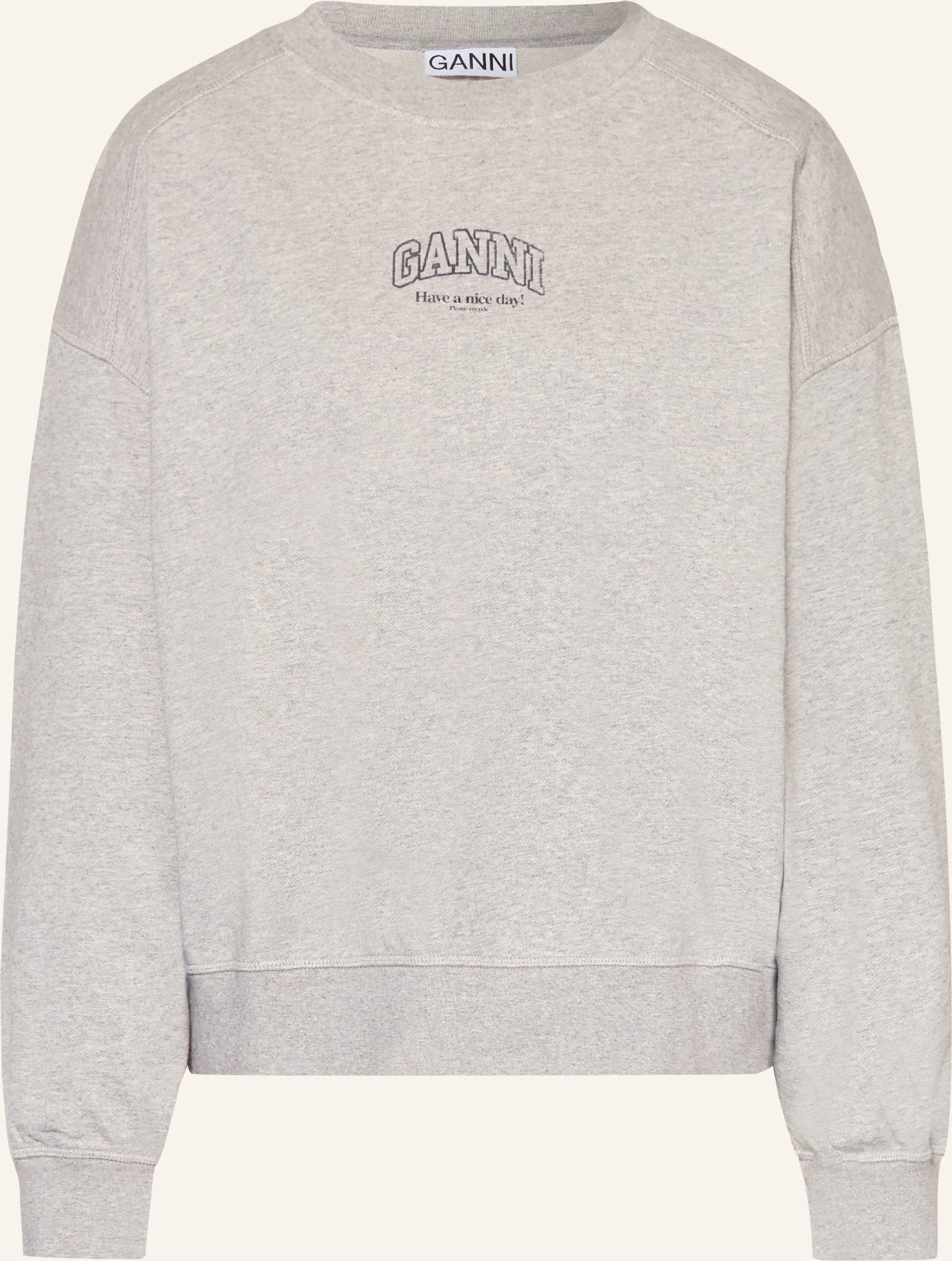 Ganni Sweatshirt grau