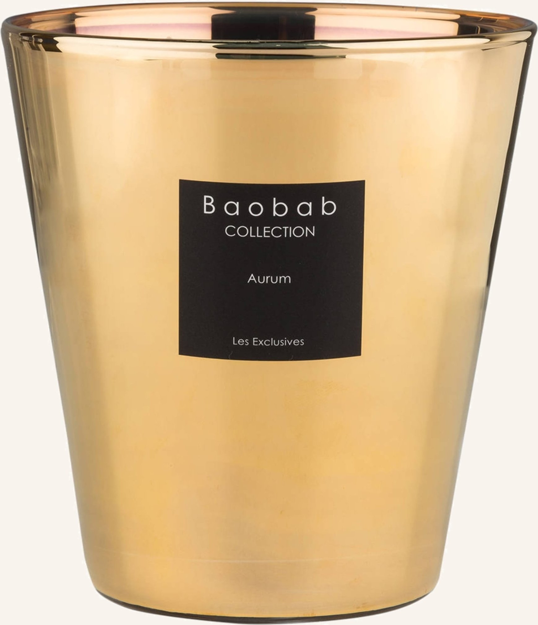 Baobab Collection Duftkerze Aurum gold