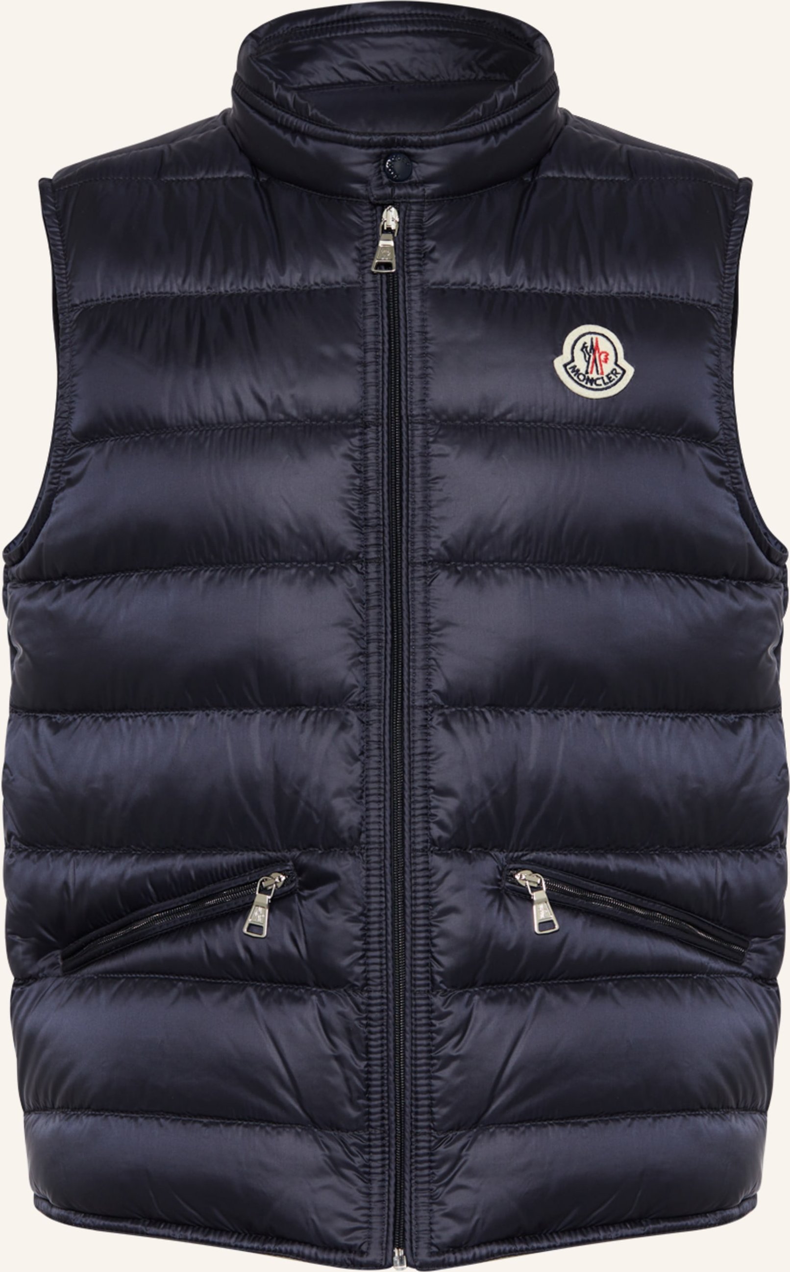 Moncler Enfant Daunenweste Gui blau