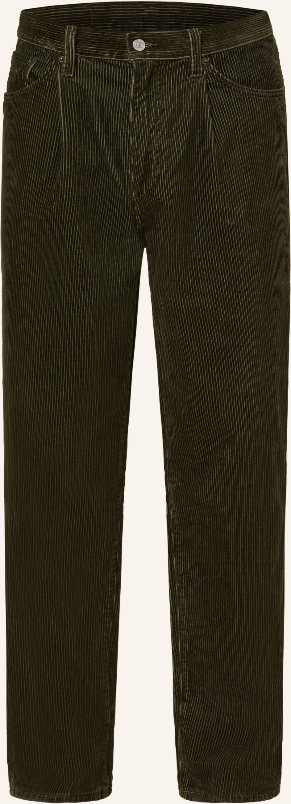 Barbour Cordhose 578 Regular Fit gruen