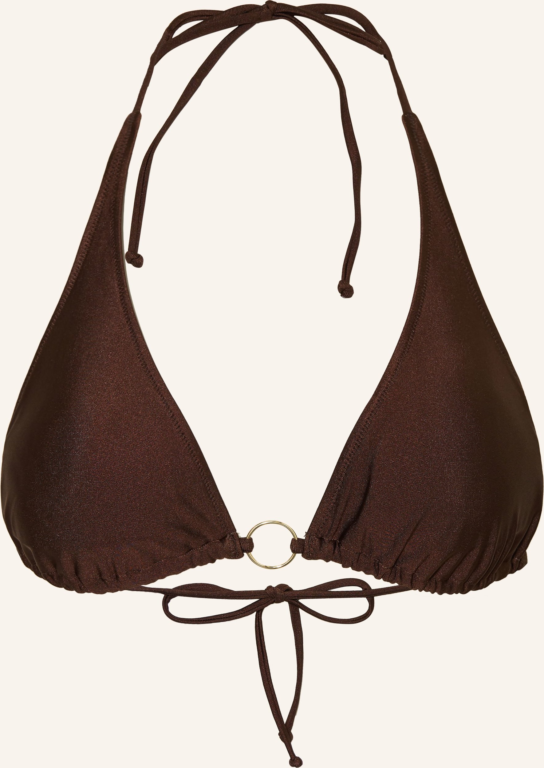 Mrs & Hugs Triangel-Bikini-Top braun