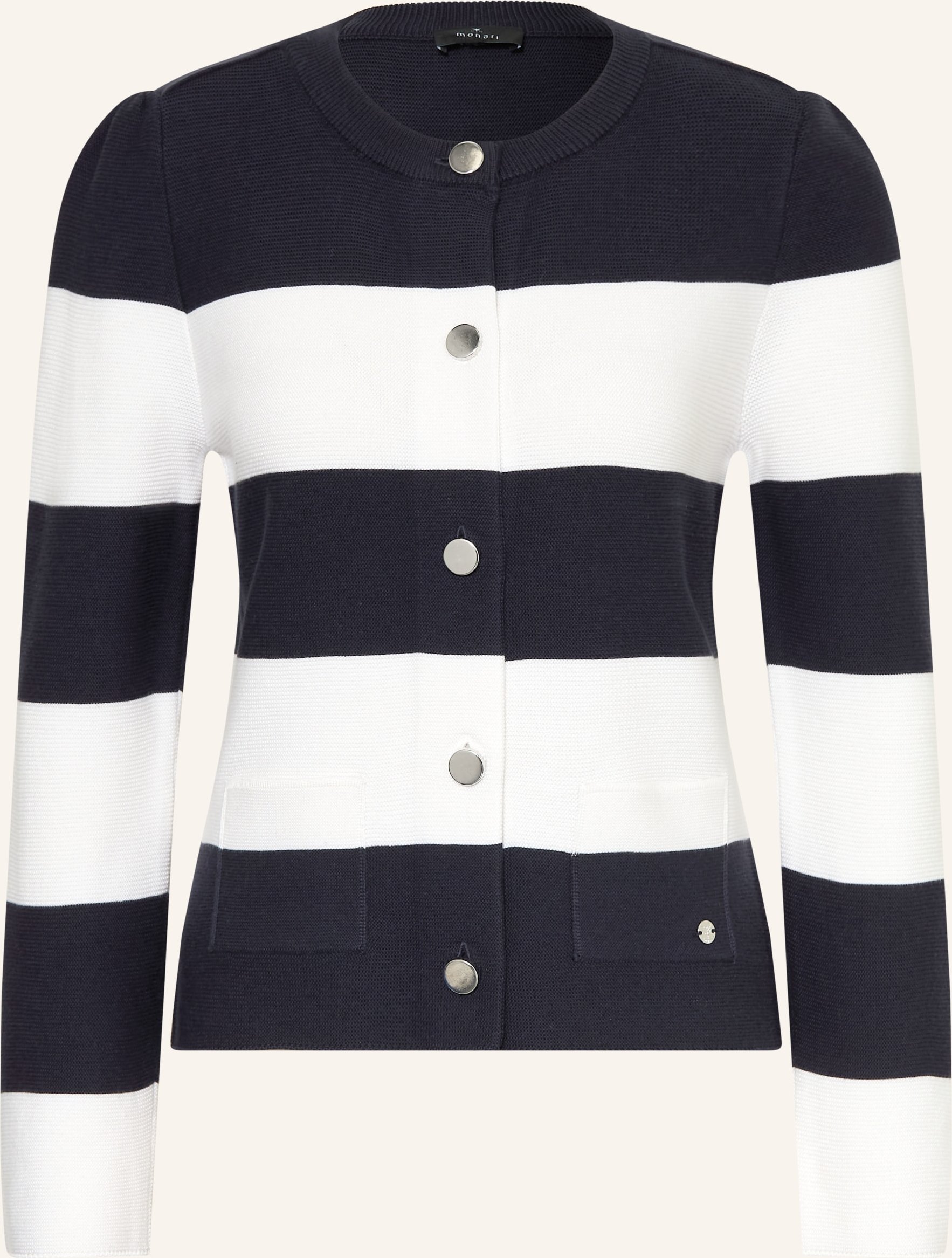 Monari Strickjacke blau