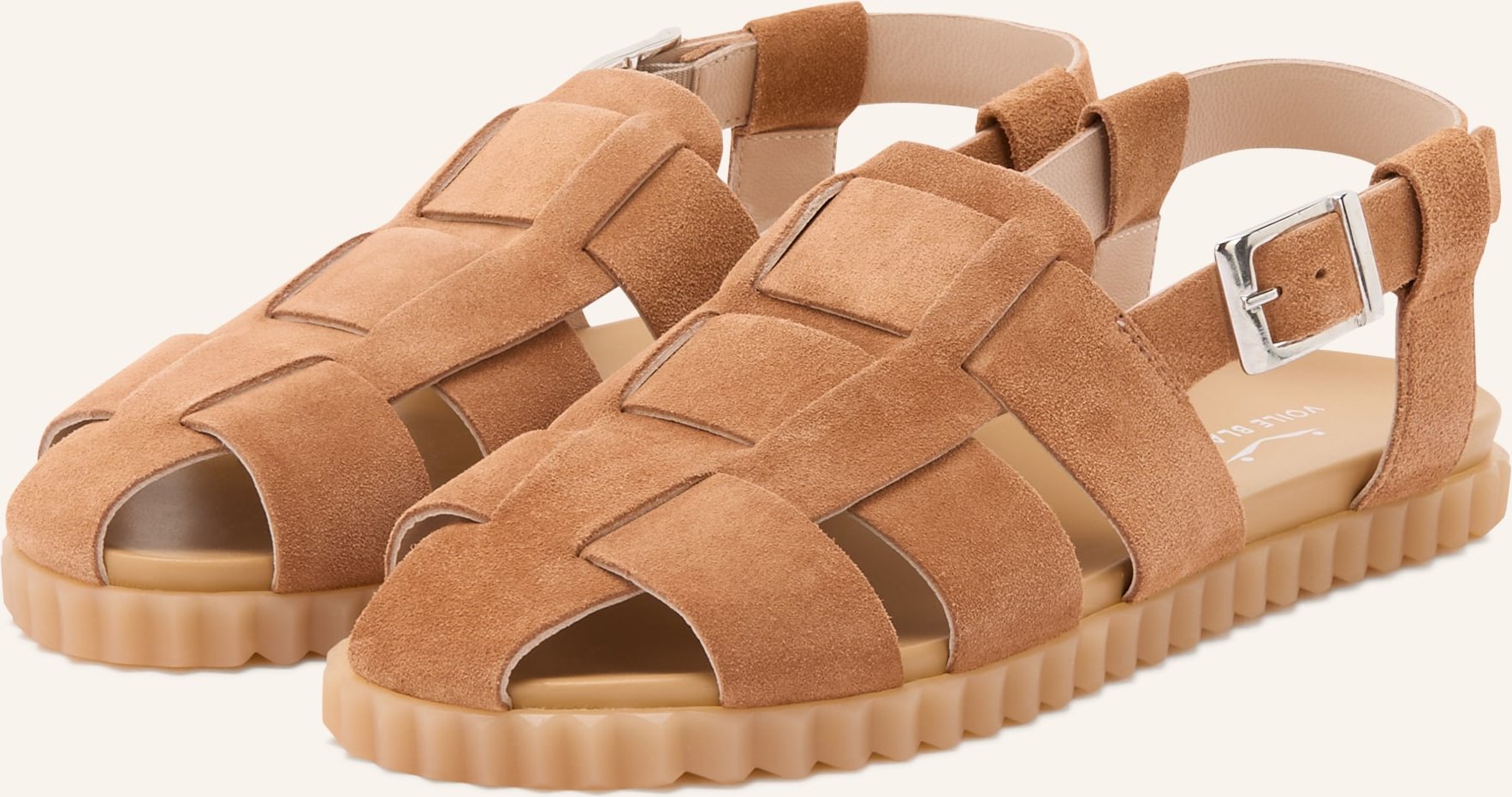 Voile Blanche Sandalen Alice braun