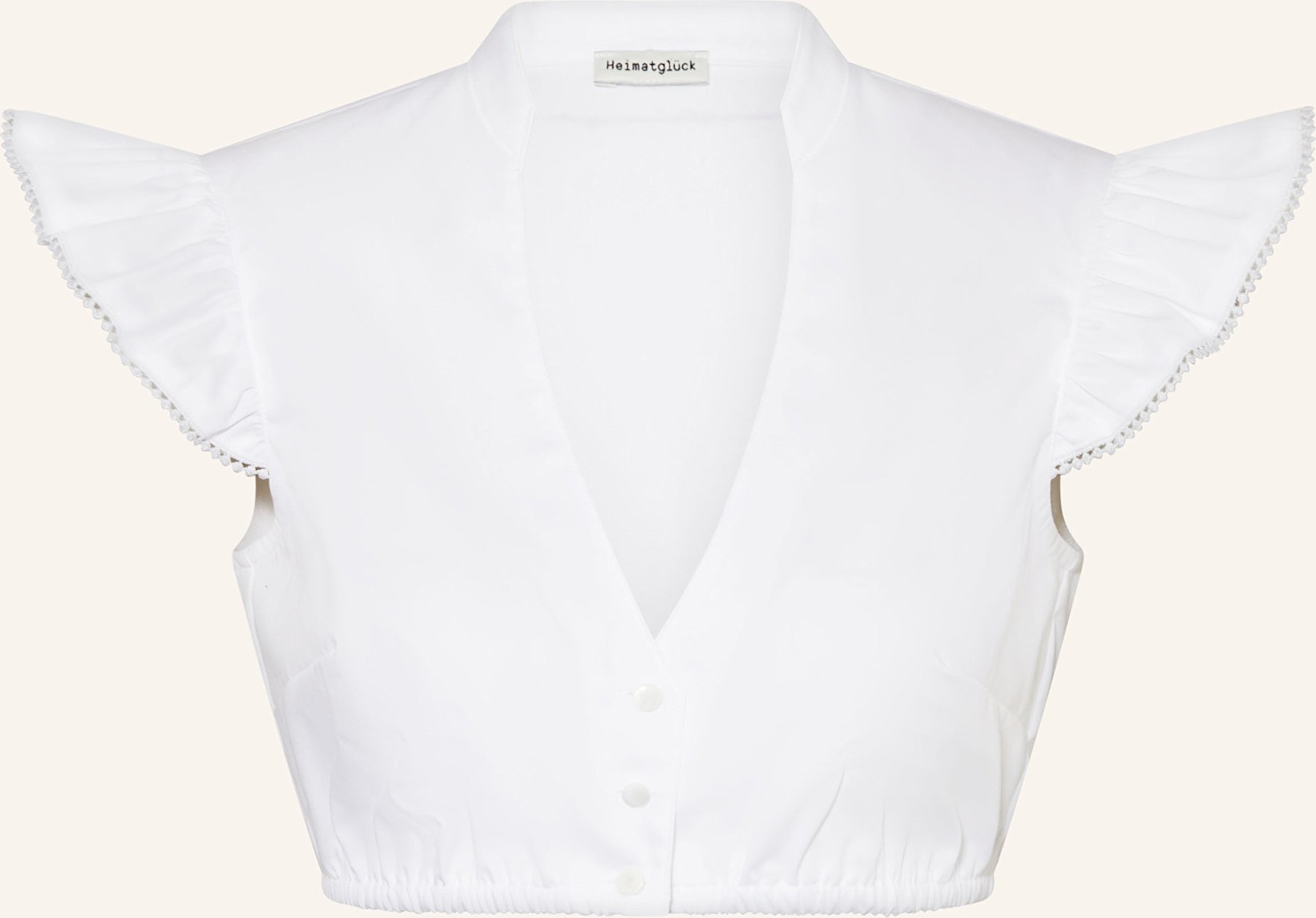 Heimatglück Tracht Dirndlbluse Vera weiss