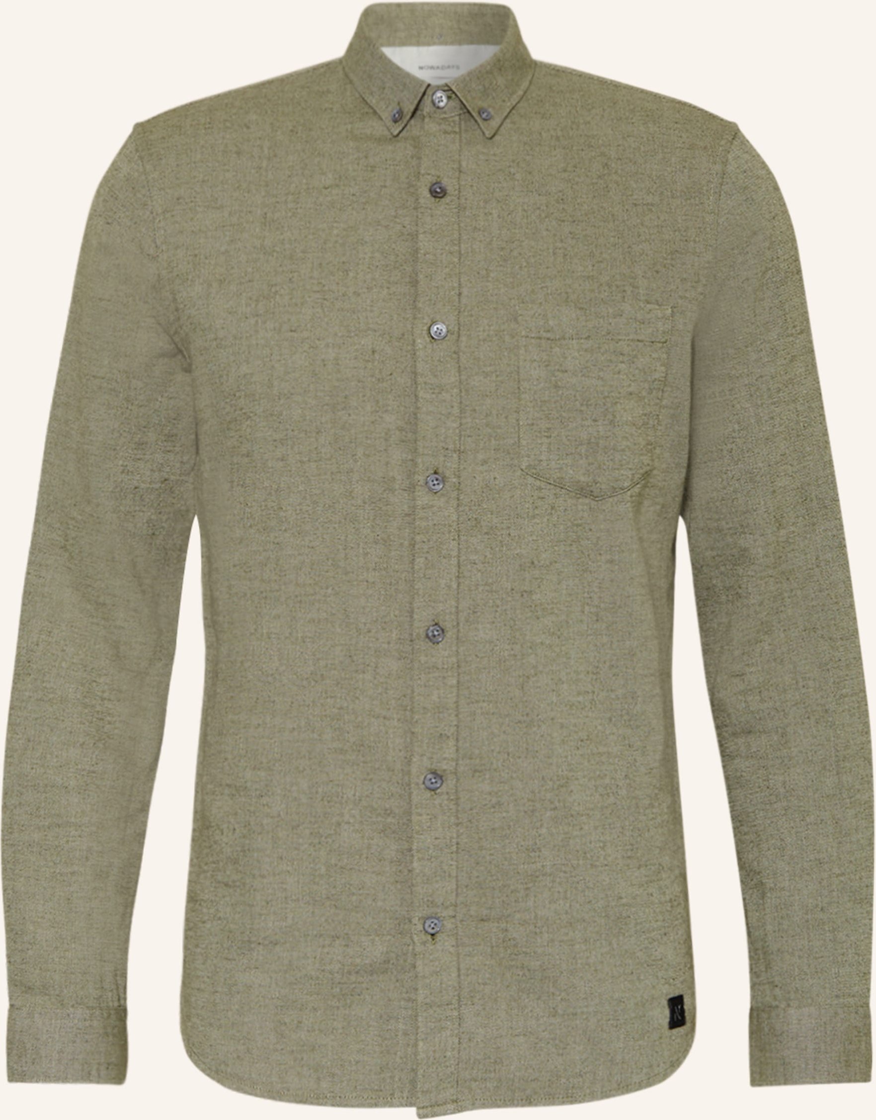 Nowadays Hemd Slim Fit gruen