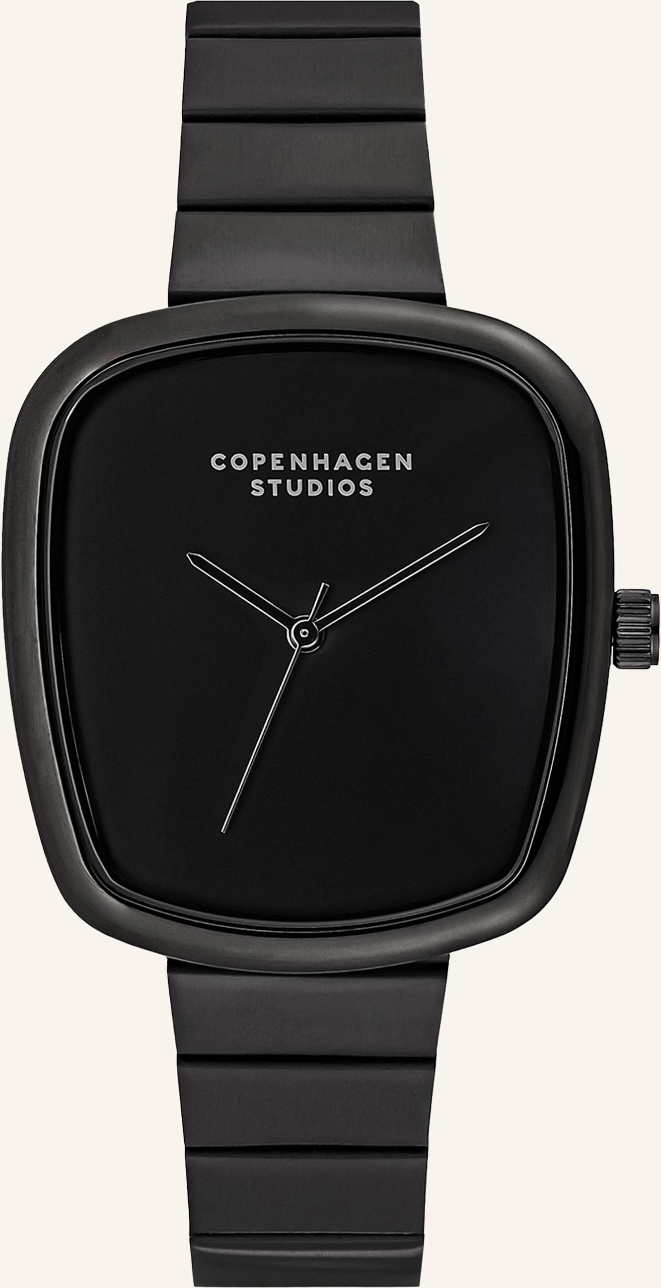 Thumbnail - Copenhagen Studios Armbanduhr Aus Edelstahl schwarz