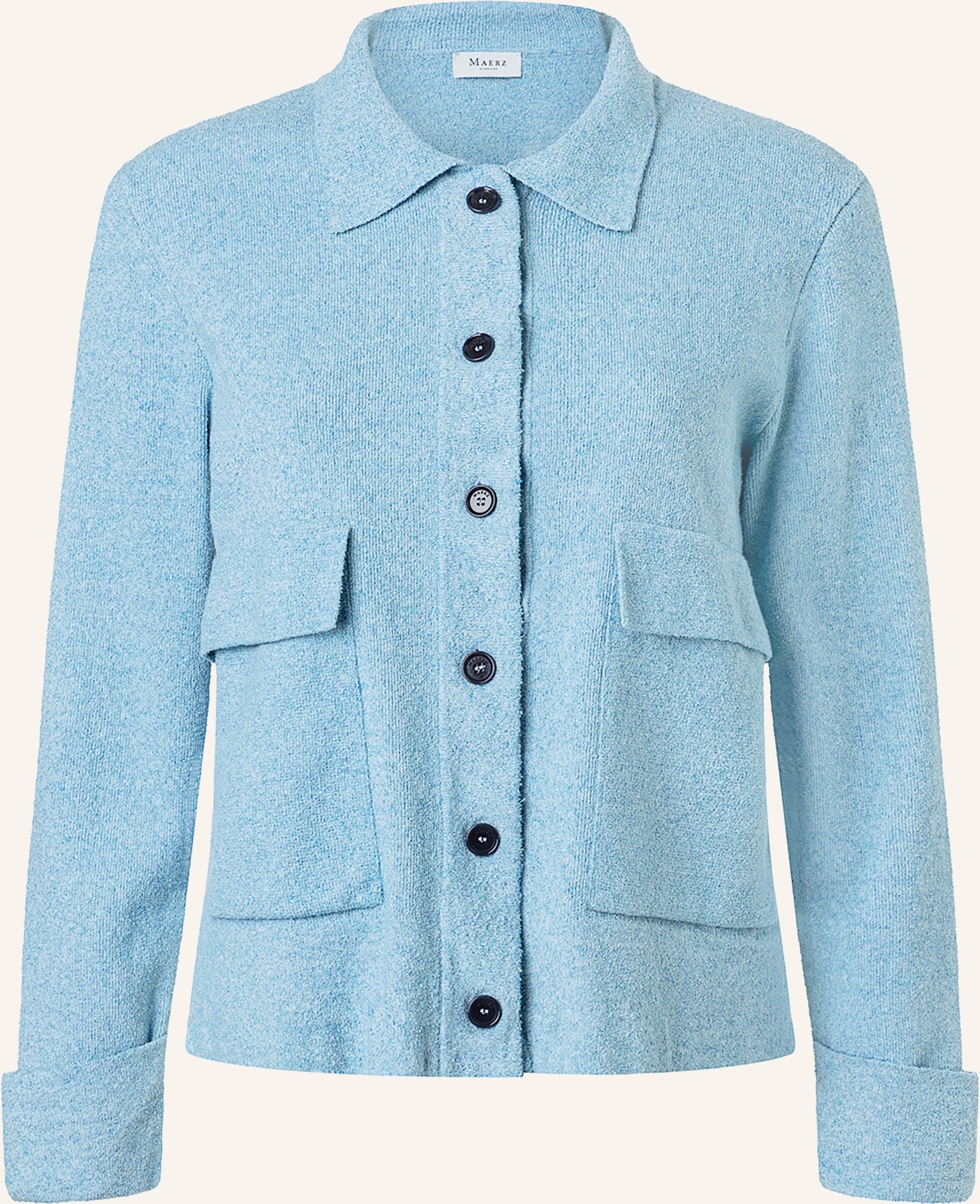 Maerz Muenchen Strickjacke blau