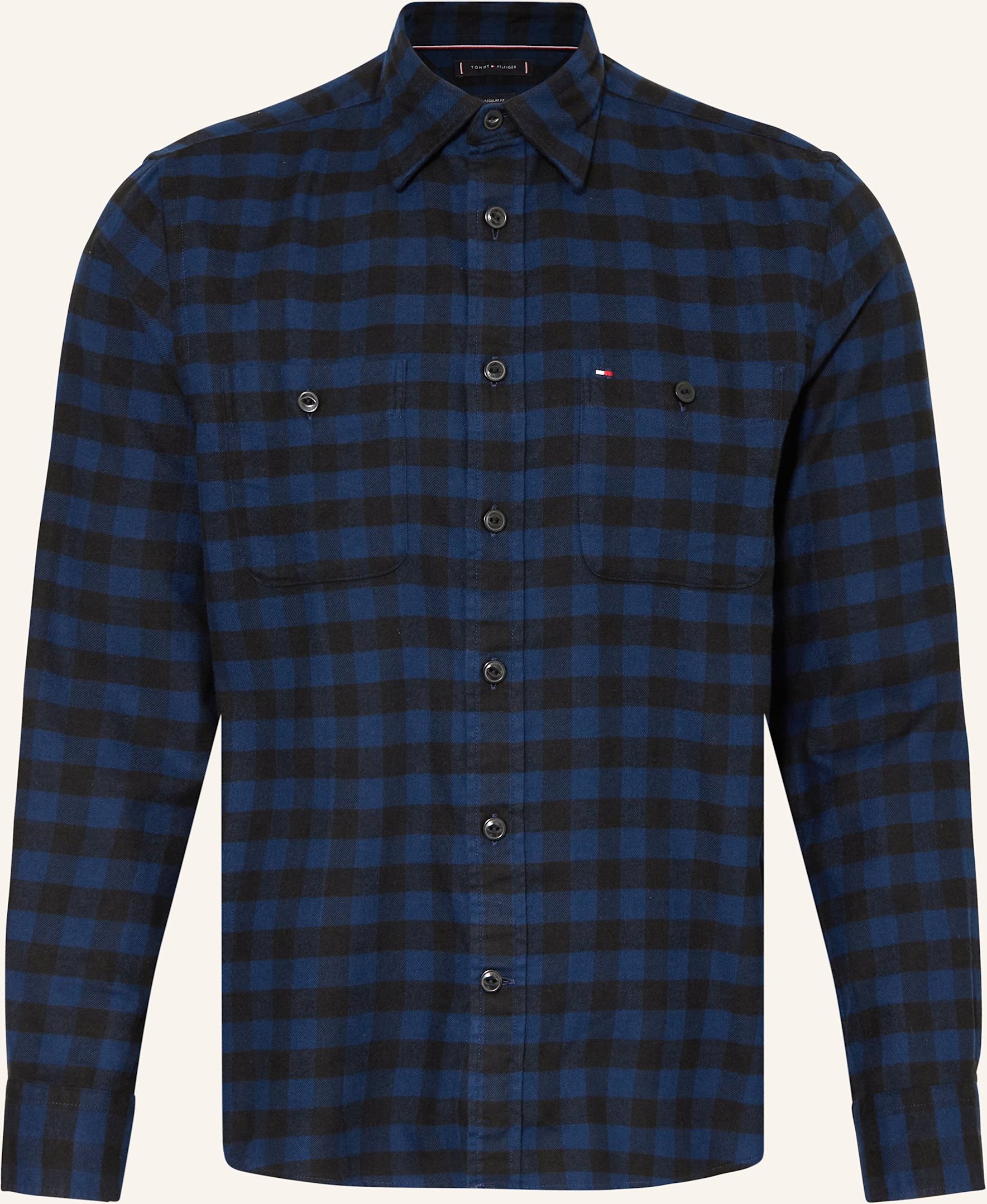 Tommy Hilfiger Hemd Regular Fit blau