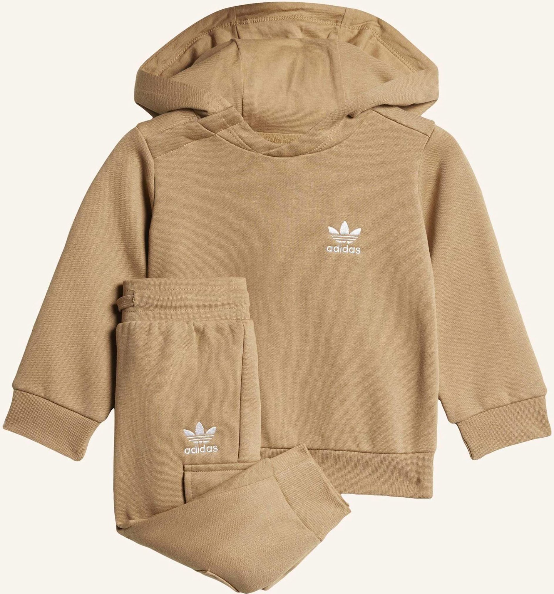 Adidas Originals Kids Cargo Hoodie-Set braun