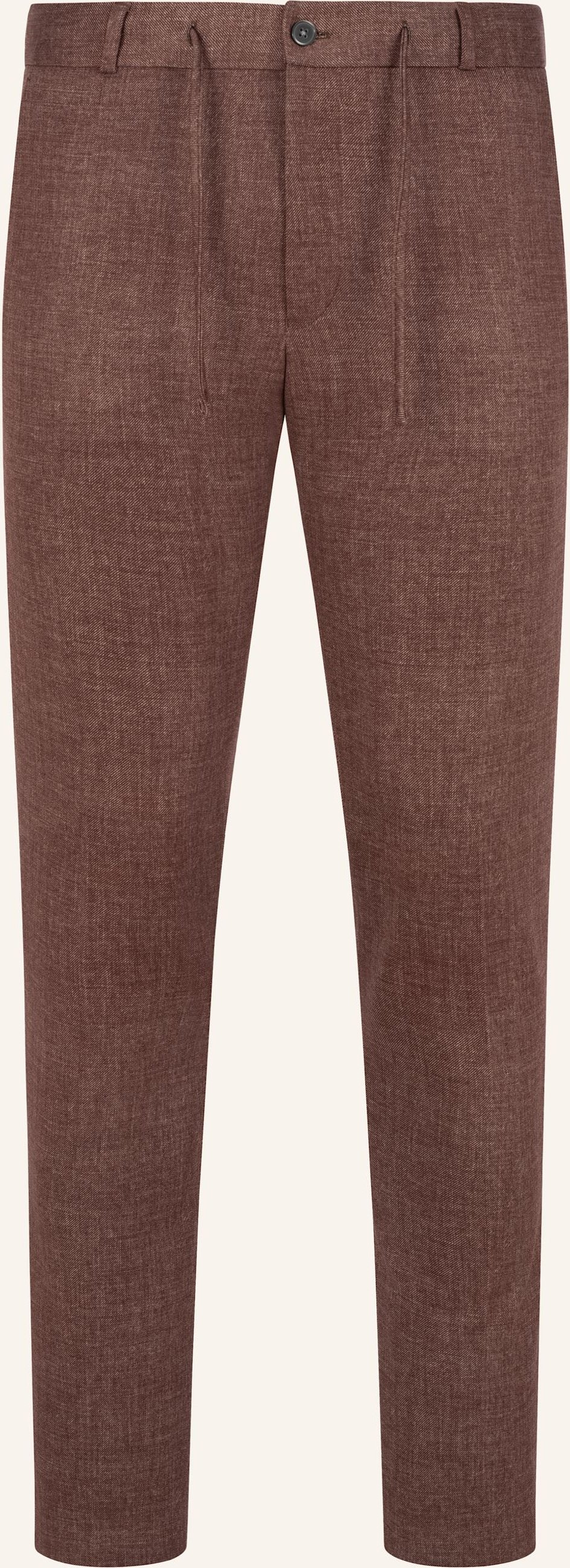 Zuitable Anzughose Dispartaflex Slim Fit Aus Jersey braun