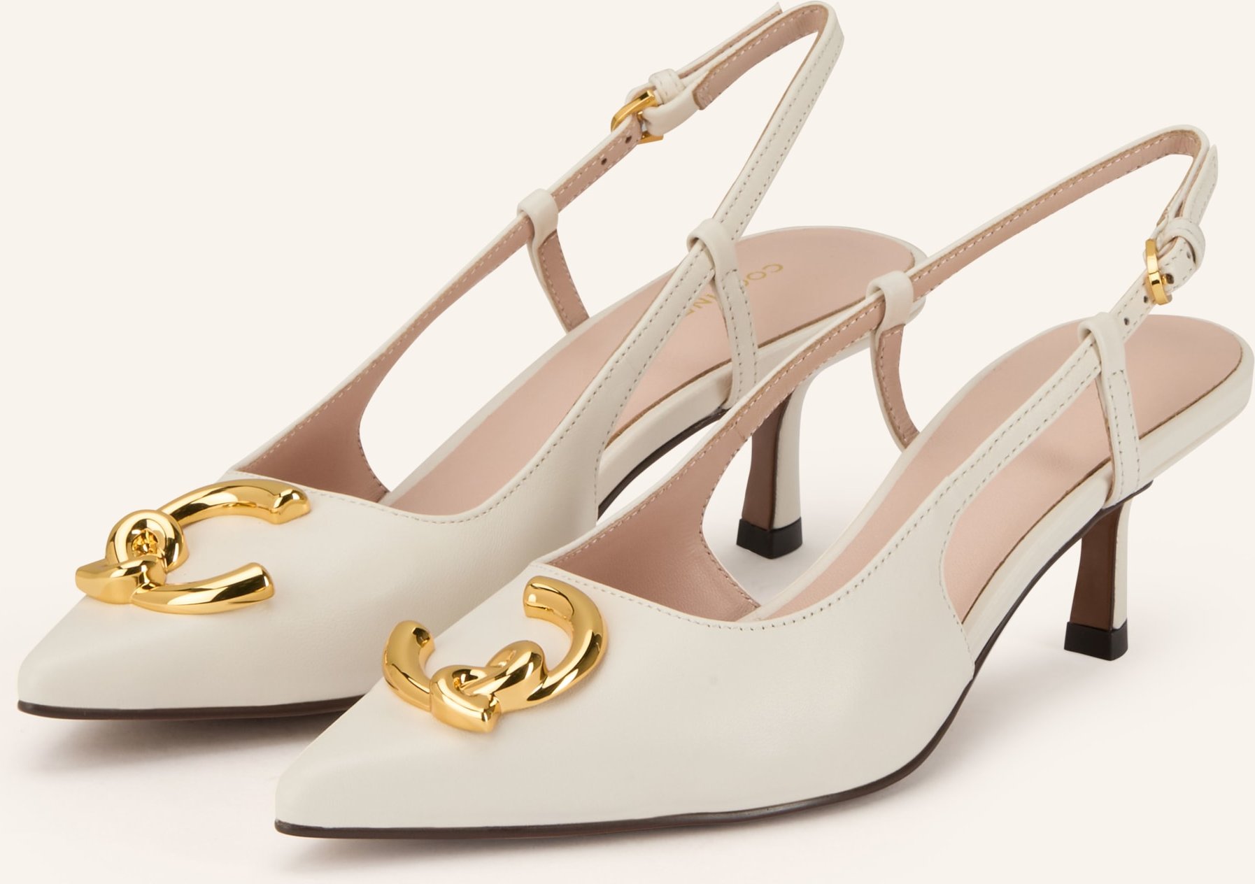 Coccinelle Slingpumps beige